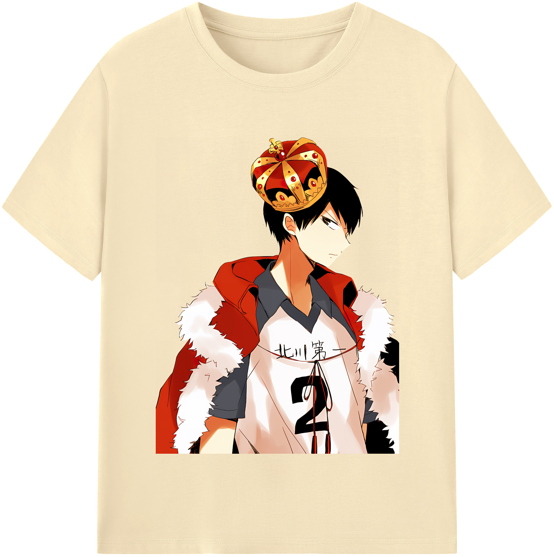 （画像用） ハイキュー!! Haikyu!! 綿100％半袖Tシャツ（フロントプリント）