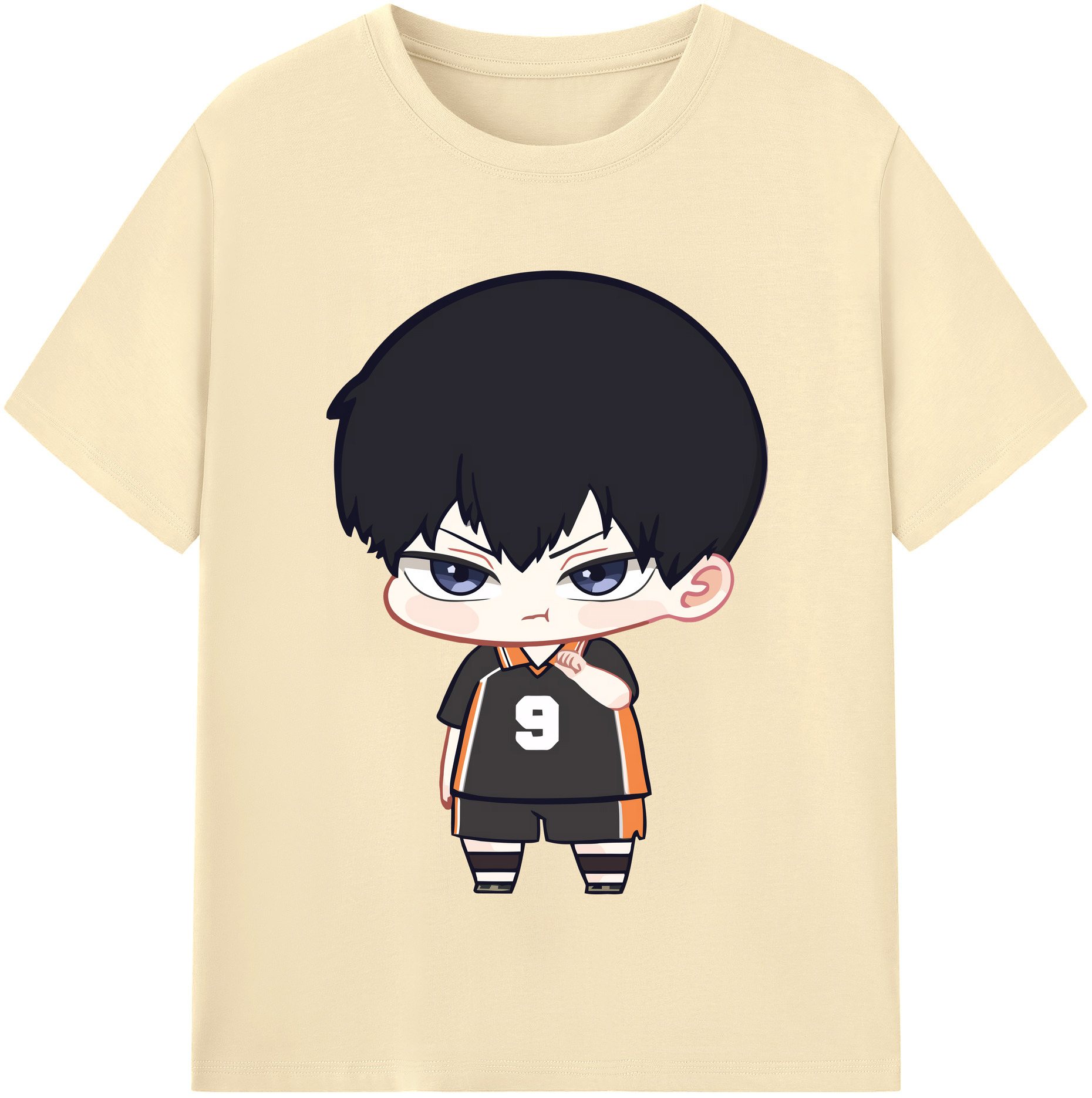 （画像用） ハイキュー!! Haikyu!! 綿100％半袖Tシャツ（フロントプリント）