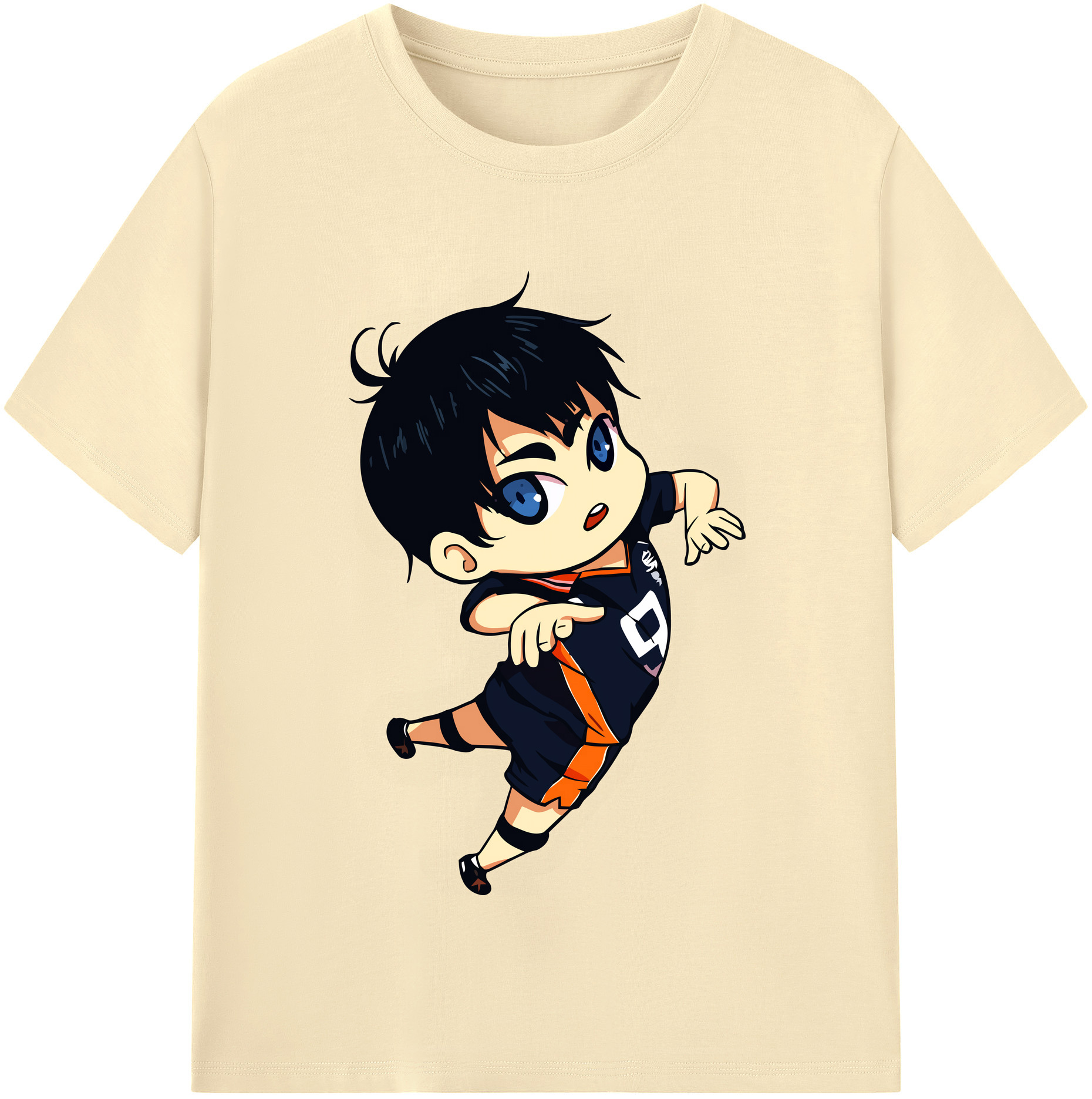 （画像用） ハイキュー!! Haikyu!! 綿100％半袖Tシャツ（フロントプリント）