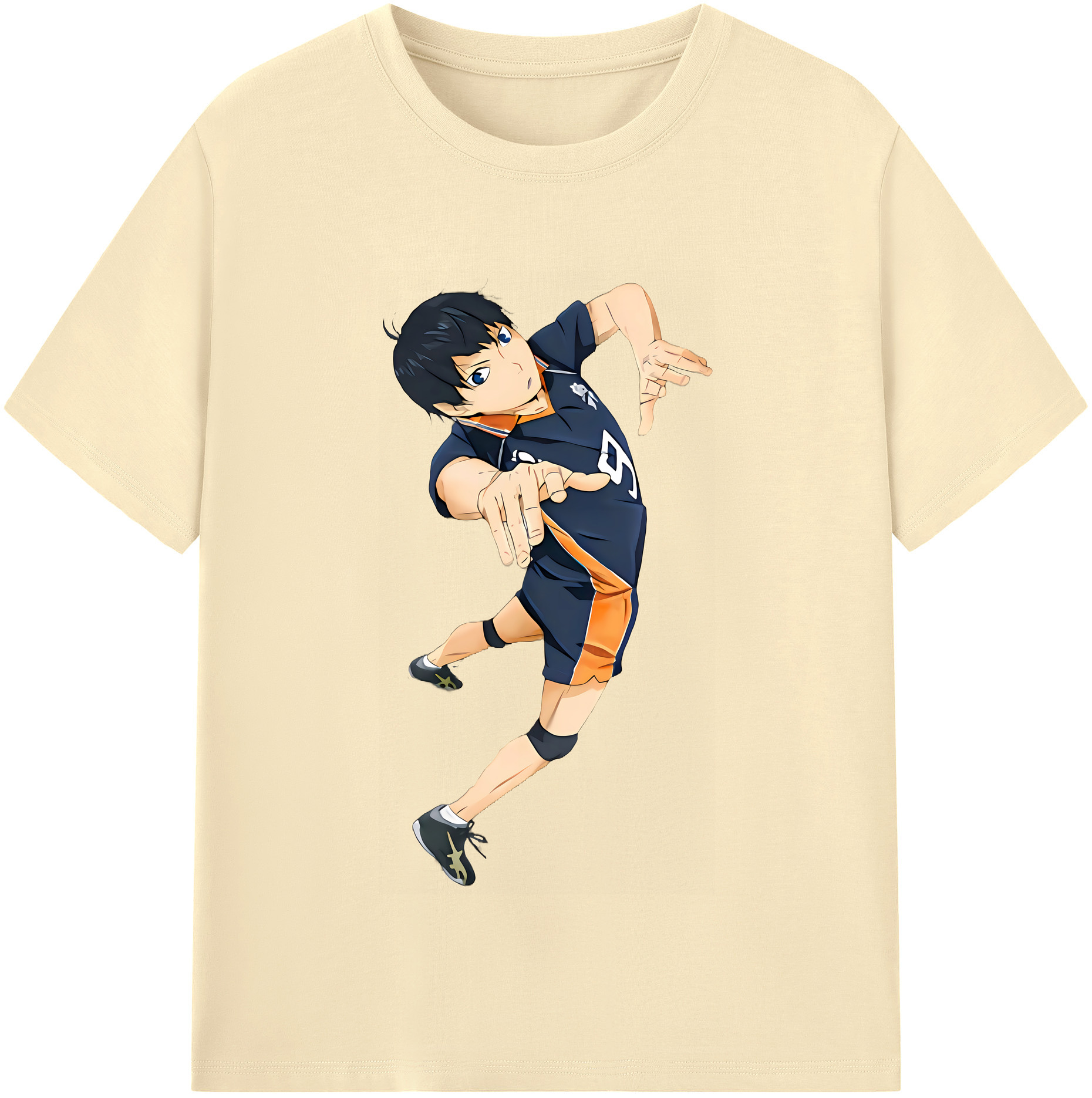 （画像用） ハイキュー!! Haikyu!! 綿100％半袖Tシャツ（フロントプリント）