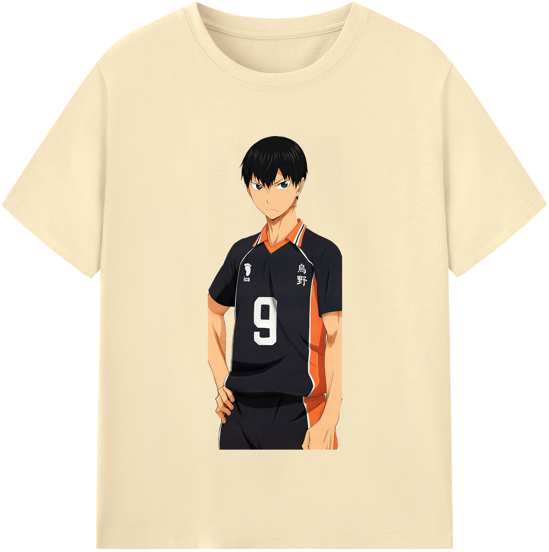 （画像用） ハイキュー!! Haikyu!! 綿100％半袖Tシャツ（フロントプリント）
