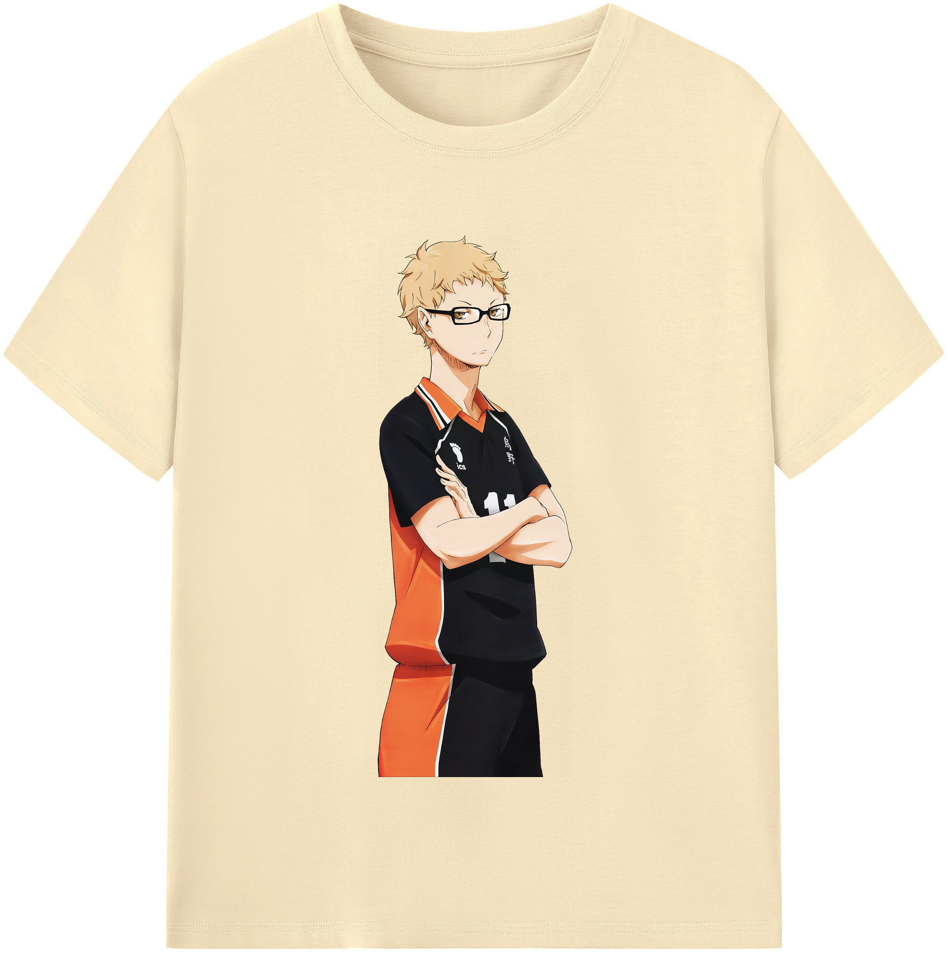 （画像用） ハイキュー!! Haikyu!! 綿100％半袖Tシャツ（フロントプリント）