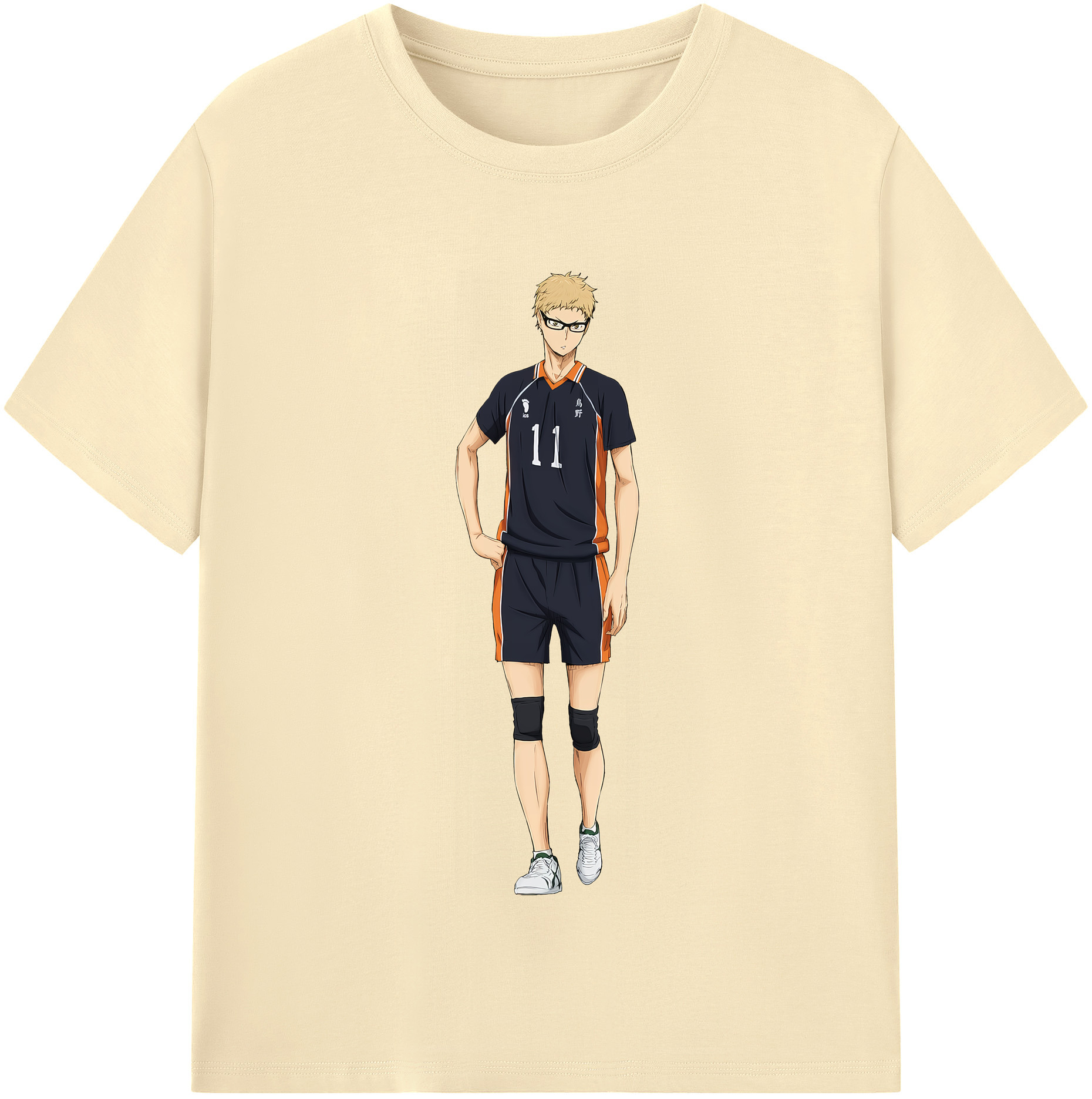 （画像用） ハイキュー!! Haikyu!! 綿100％半袖Tシャツ（フロントプリント）
