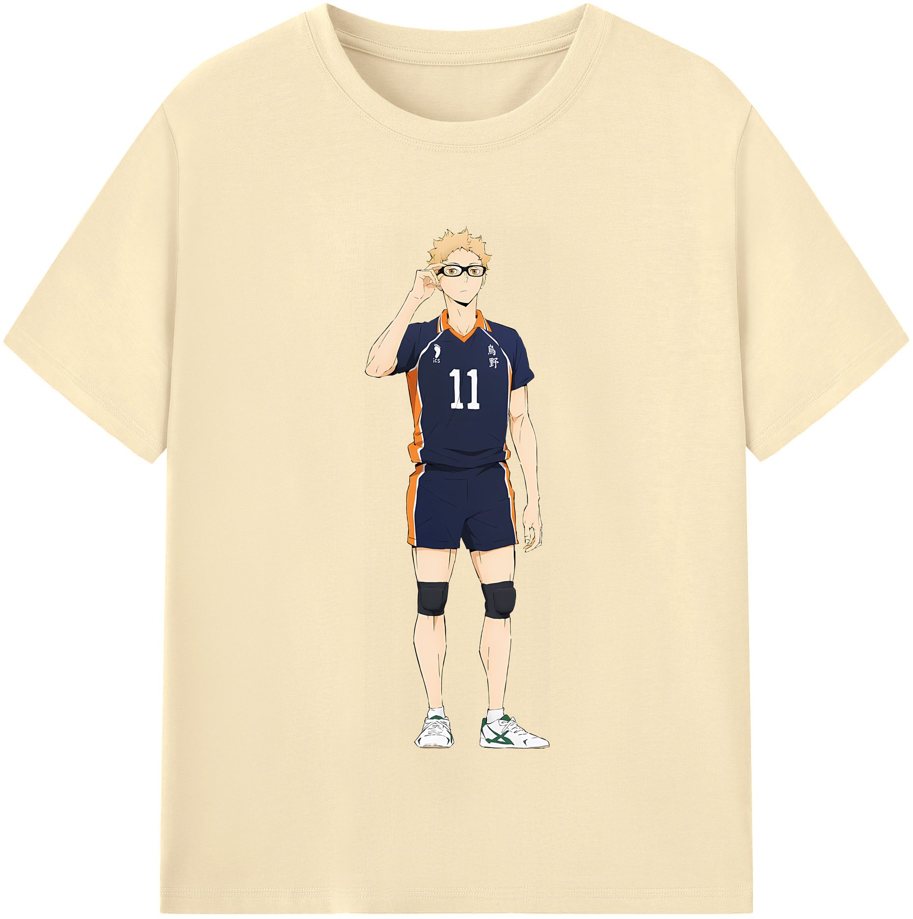 （画像用） ハイキュー!! Haikyu!! 綿100％半袖Tシャツ（フロントプリント）