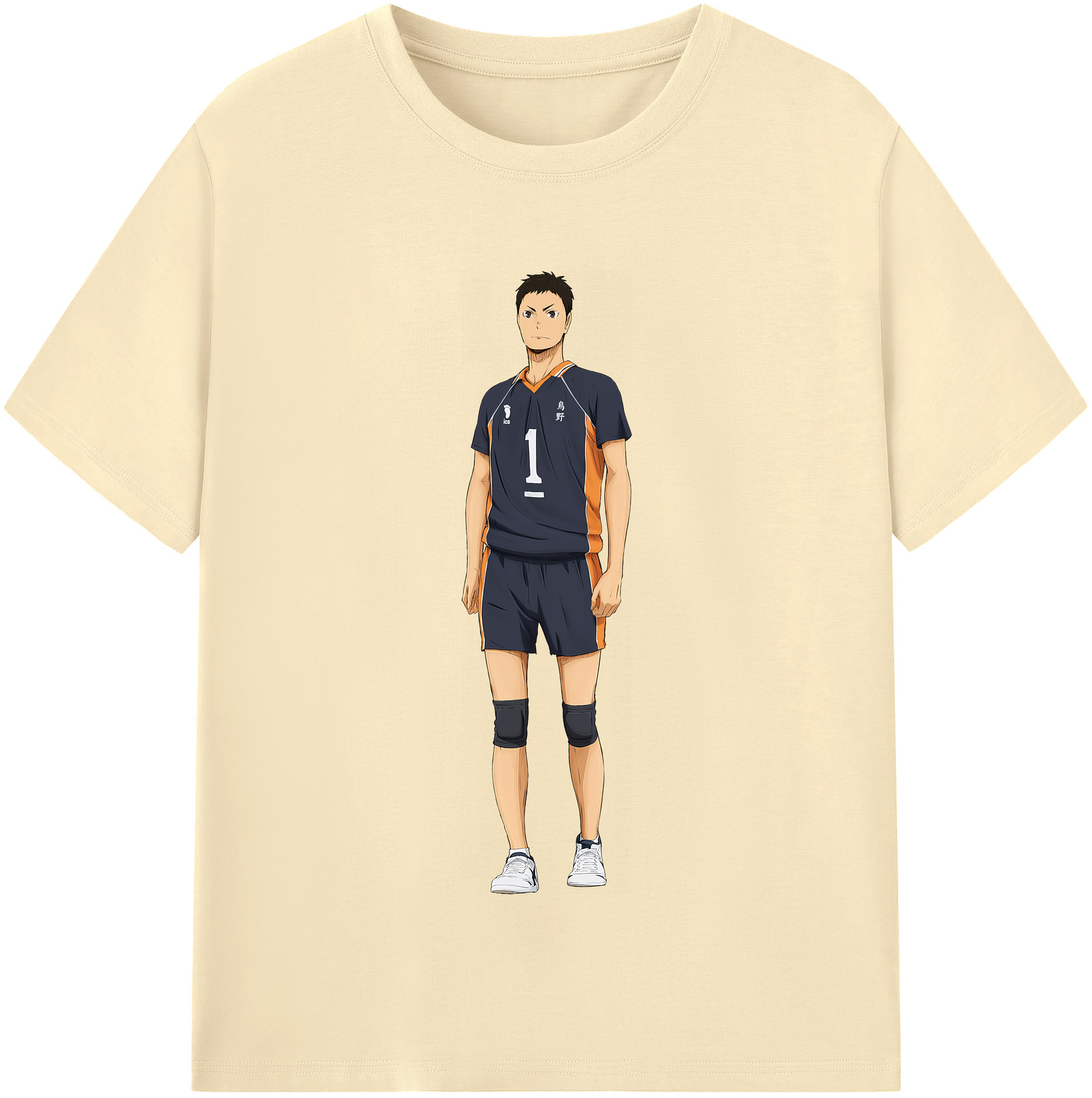 （画像用） ハイキュー!! Haikyu!! 綿100％半袖Tシャツ（フロントプリント）