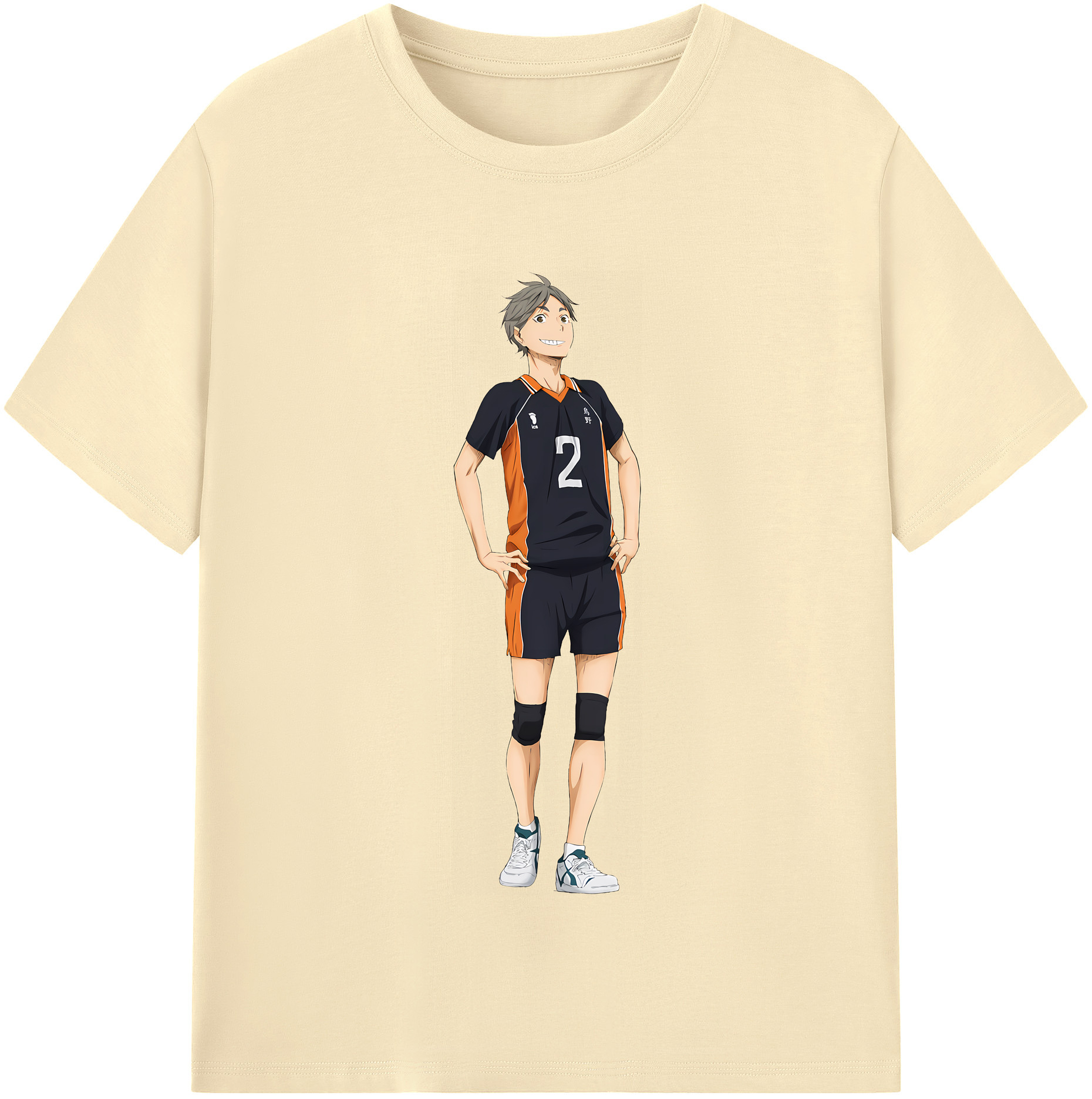 （画像用） ハイキュー!! Haikyu!! 綿100％半袖Tシャツ（フロントプリント）