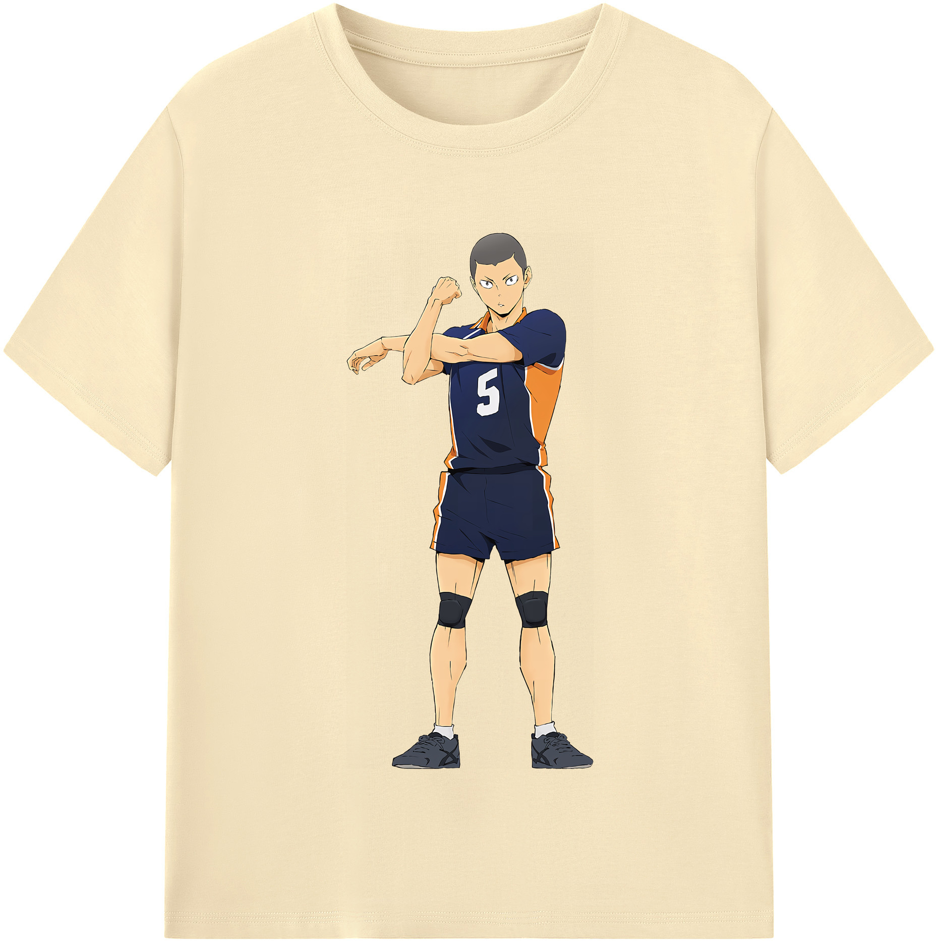 （画像用） ハイキュー!! Haikyu!! 綿100％半袖Tシャツ（フロントプリント）