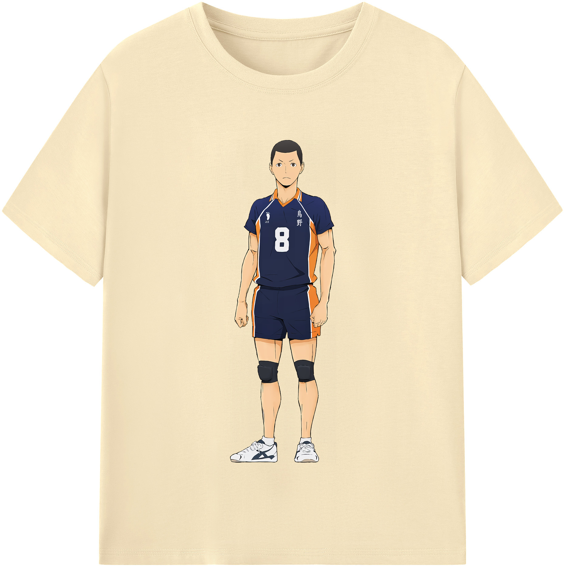 （画像用） ハイキュー!! Haikyu!! 綿100％半袖Tシャツ（フロントプリント）