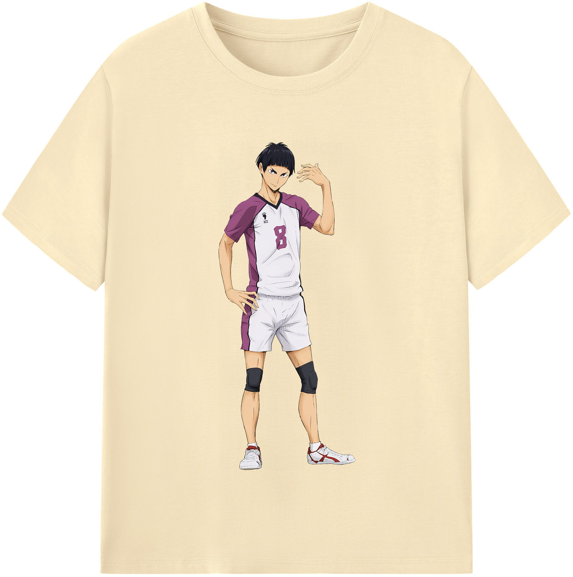 （画像用） ハイキュー!! Haikyu!! 綿100％半袖Tシャツ（フロントプリント）