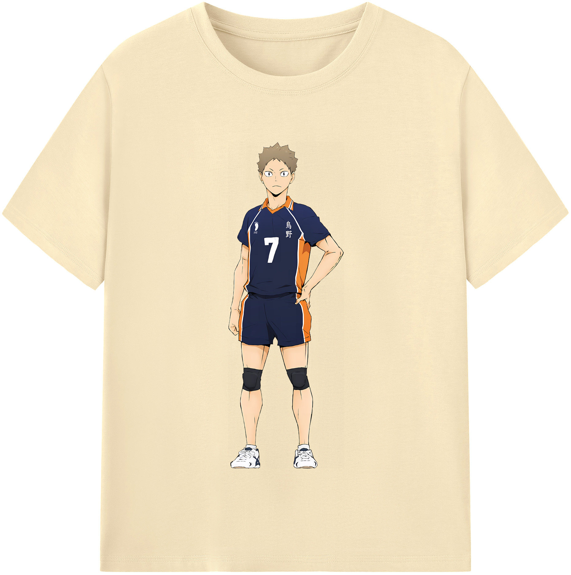 （画像用） ハイキュー!! Haikyu!! 綿100％半袖Tシャツ（フロントプリント）
