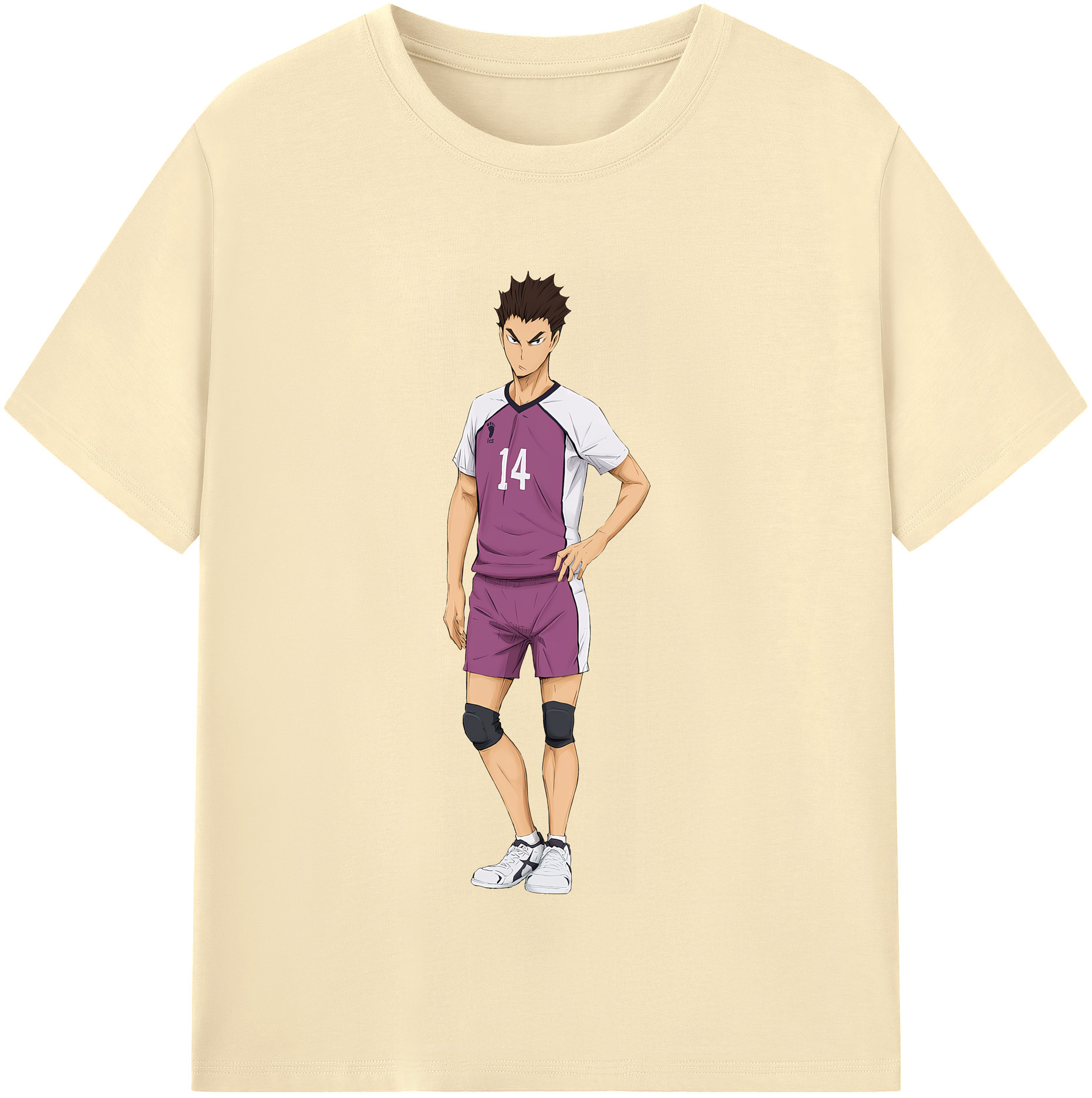 （画像用） ハイキュー!! Haikyu!! 綿100％半袖Tシャツ（フロントプリント）