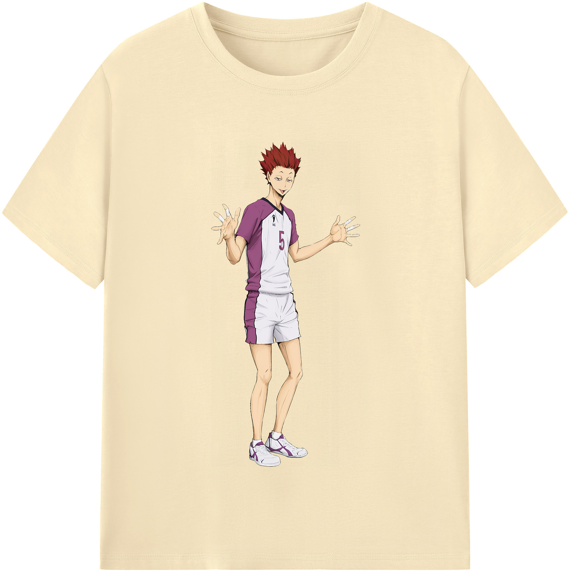 （画像用） ハイキュー!! Haikyu!! 綿100％半袖Tシャツ（フロントプリント）