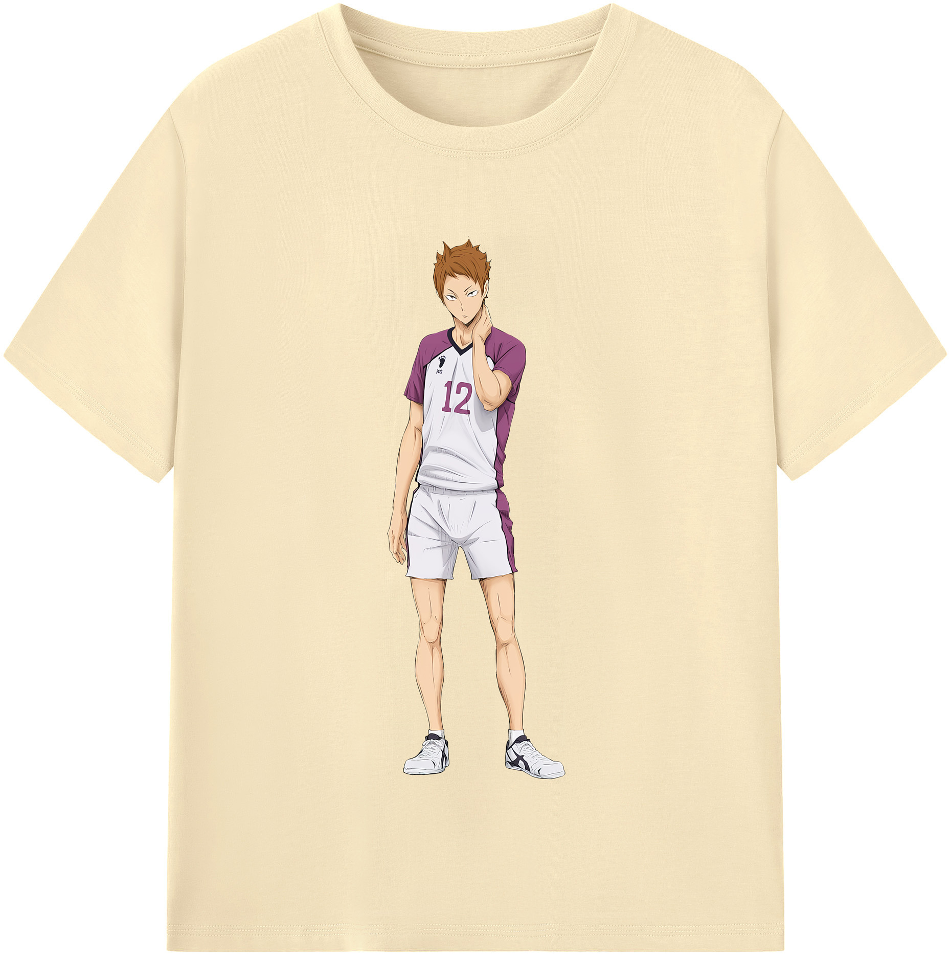 （画像用） ハイキュー!! Haikyu!! 綿100％半袖Tシャツ（フロントプリント）