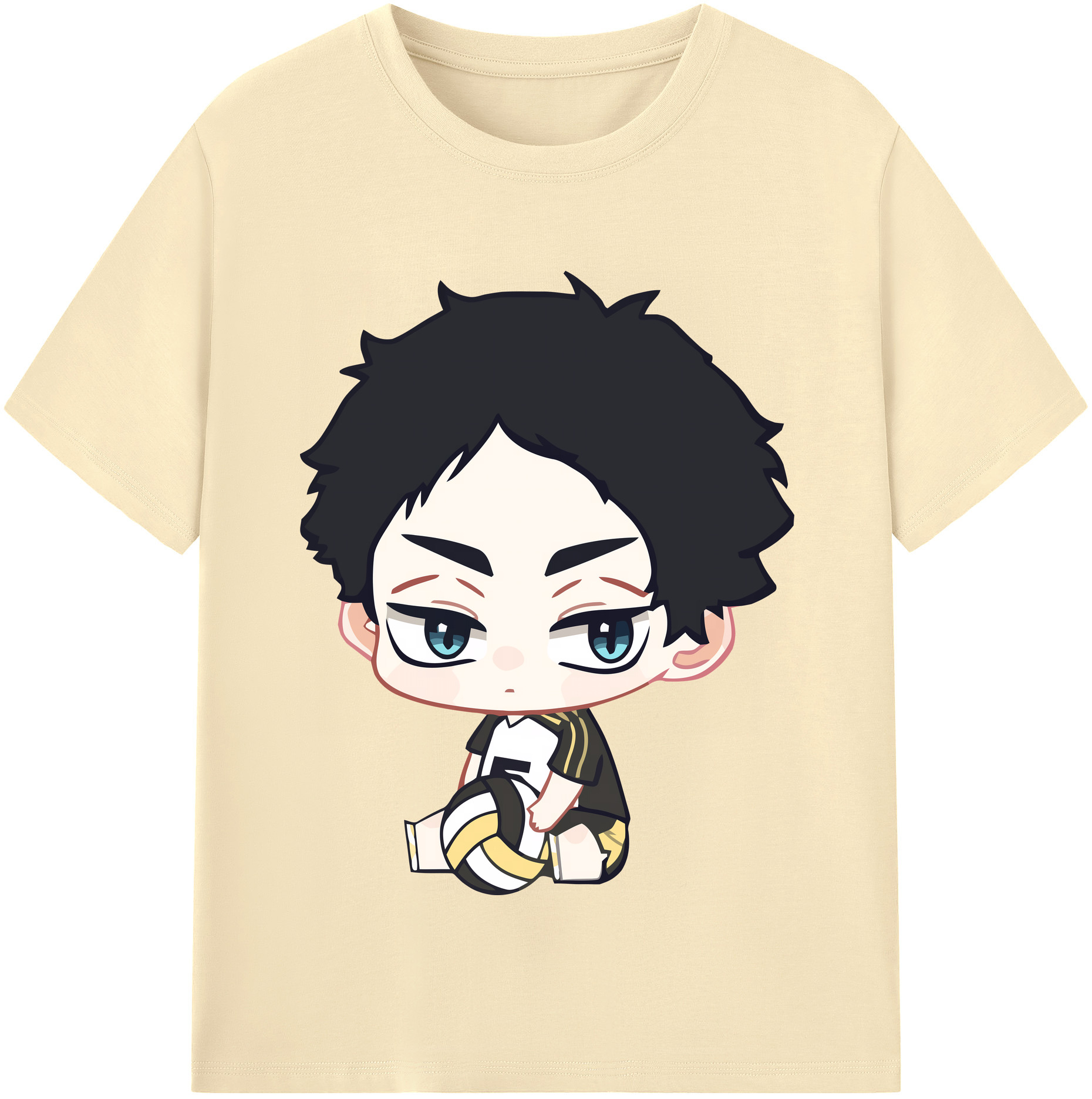 （画像用） ハイキュー!! Haikyu!! 綿100％半袖Tシャツ（フロントプリント）