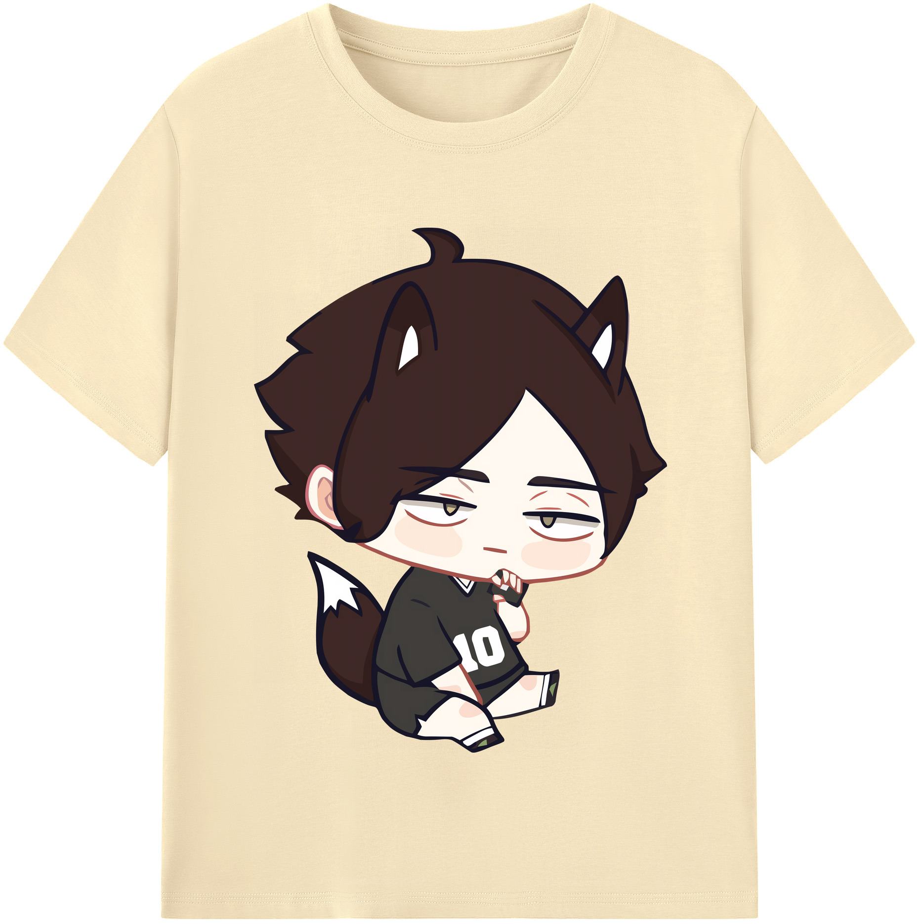 （画像用） ハイキュー!! Haikyu!! 綿100％半袖Tシャツ（フロントプリント）