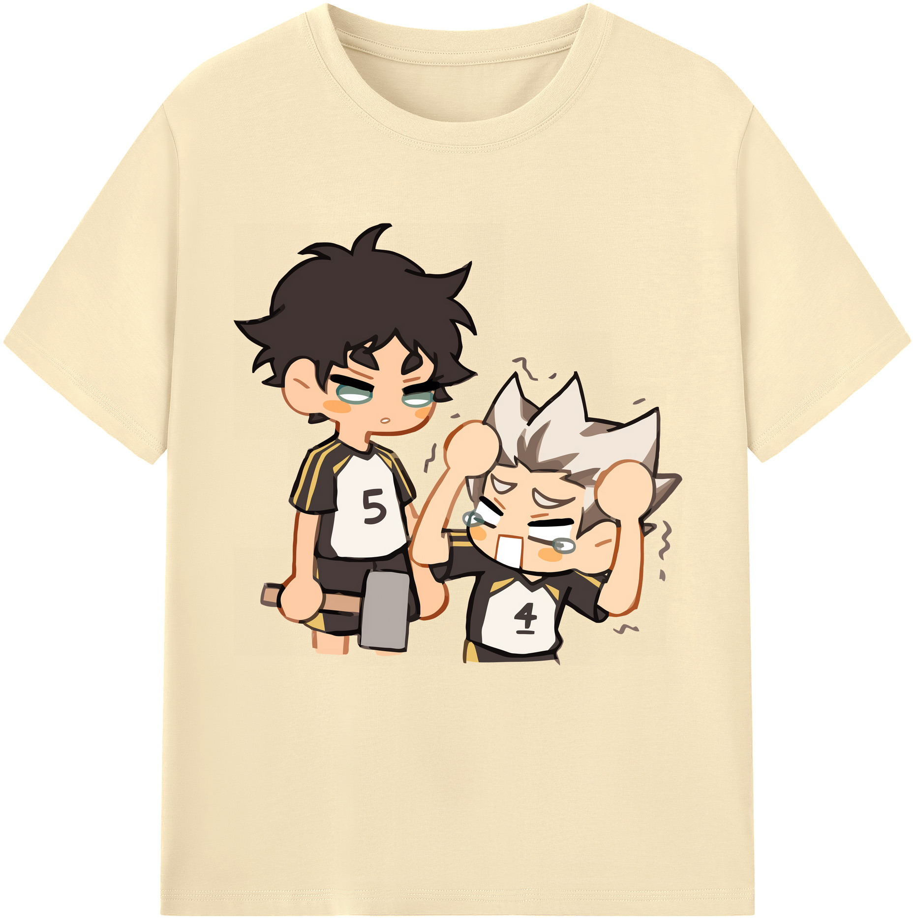 （画像用） ハイキュー!! Haikyu!! 綿100％半袖Tシャツ（フロントプリント）