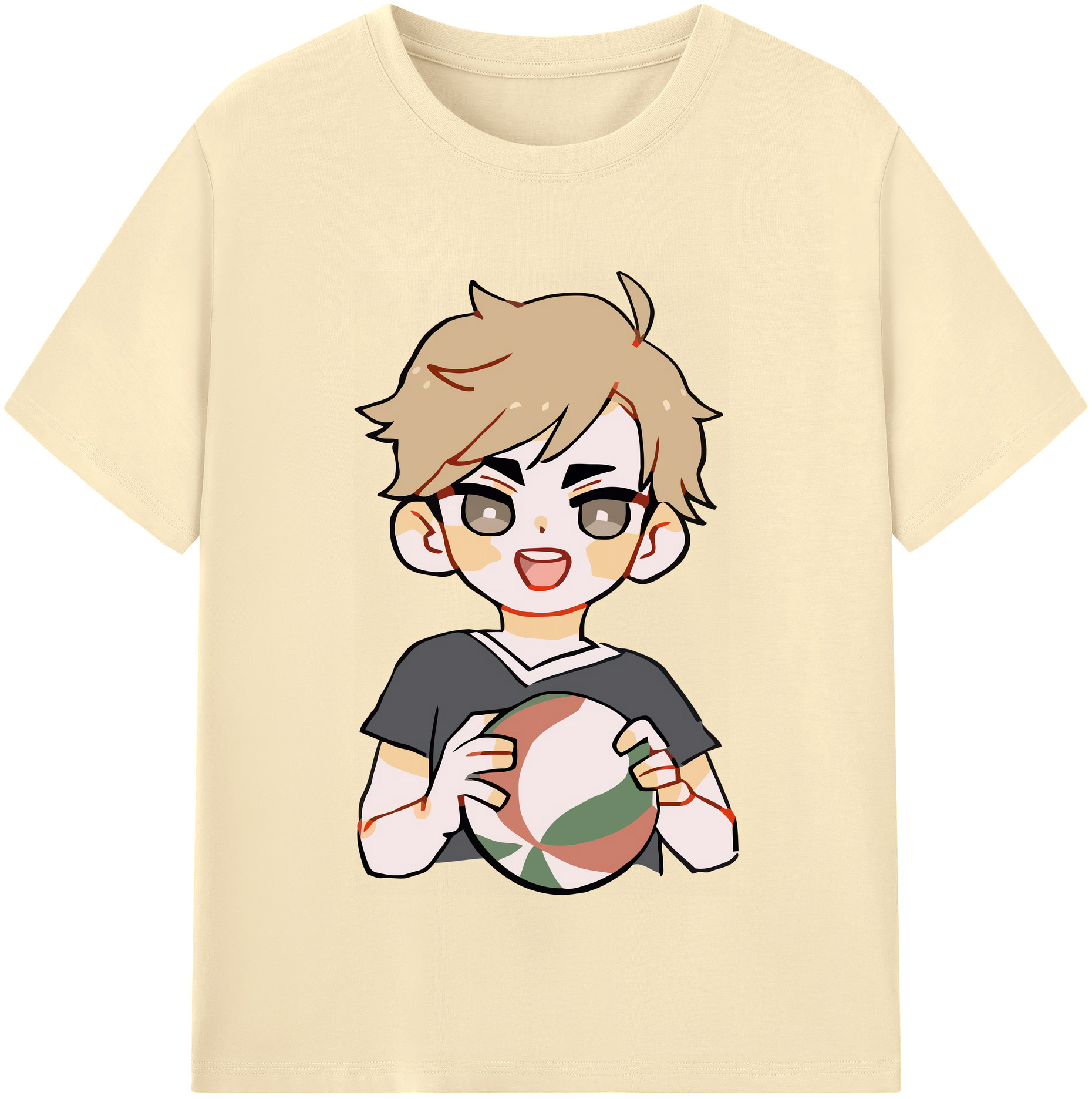 （画像用） ハイキュー!! Haikyu!! 綿100％半袖Tシャツ（フロントプリント）