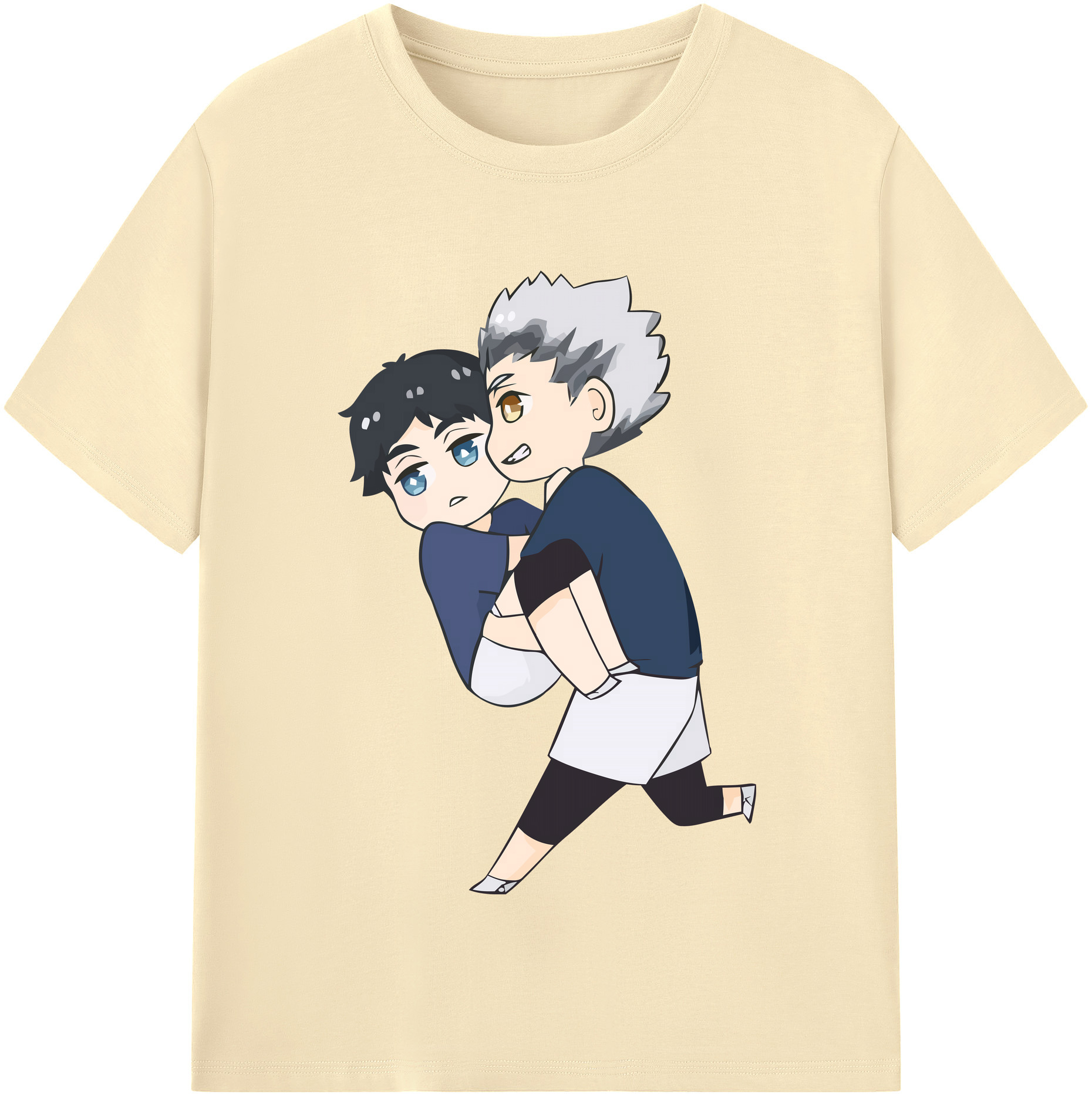 （画像用） ハイキュー!! Haikyu!! 綿100％半袖Tシャツ（フロントプリント）