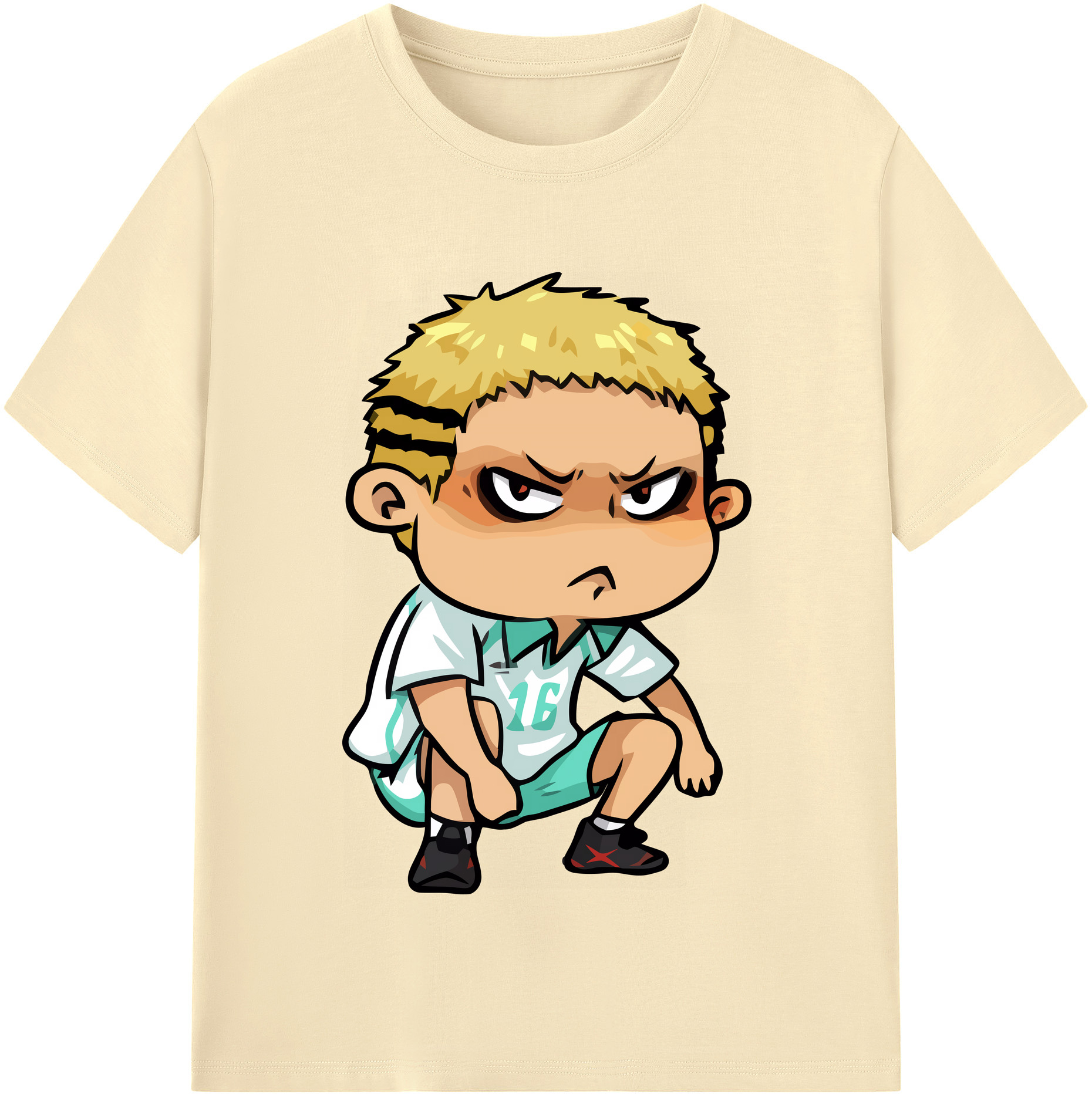 （画像用） ハイキュー!! Haikyu!! 綿100％半袖Tシャツ（フロントプリント）