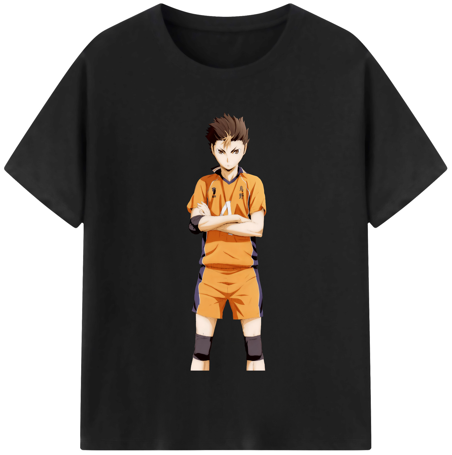 （画像用） ハイキュー!! Haikyu!! 綿100％半袖Tシャツ（フロントプリント）