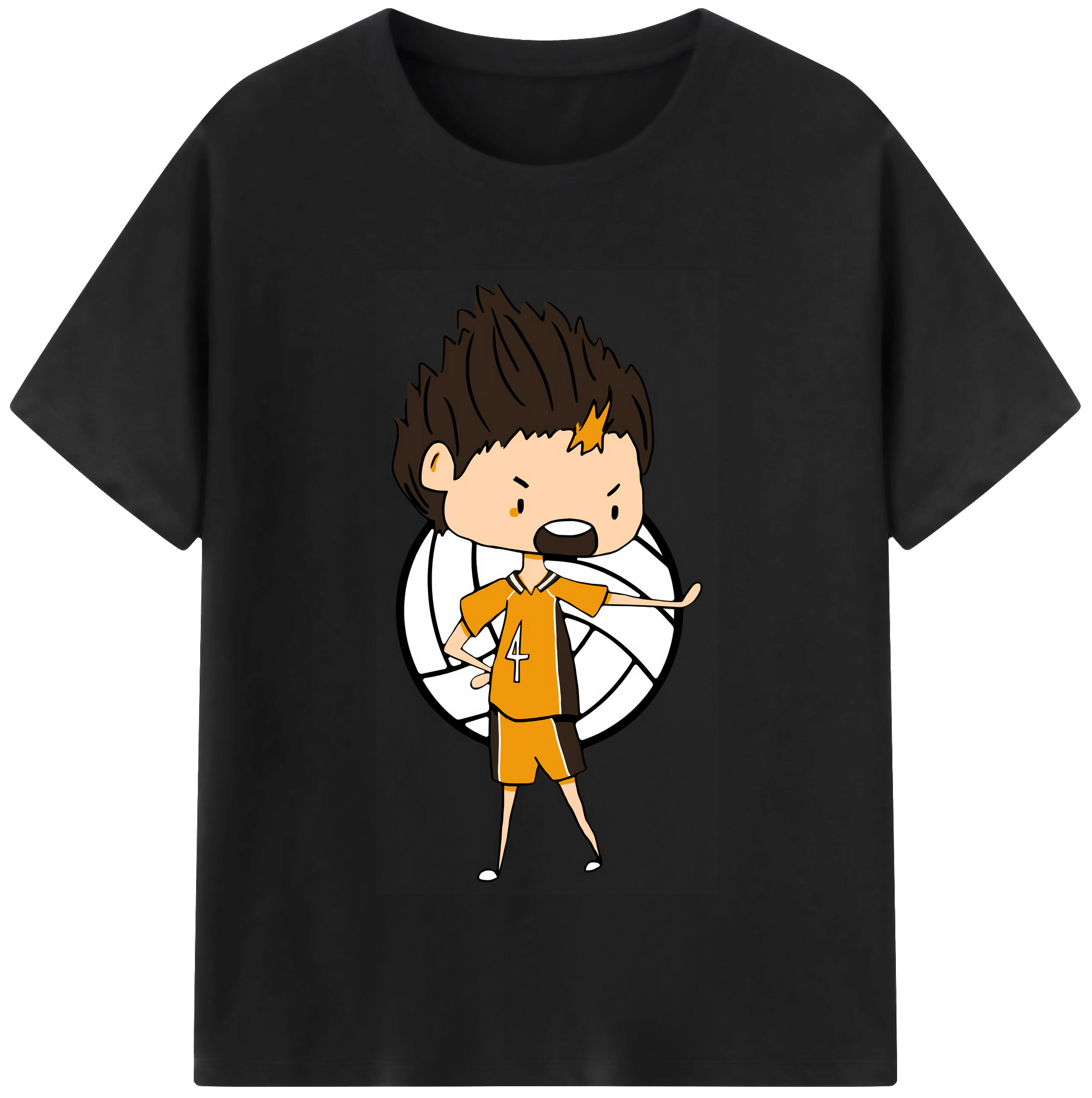 （画像用） ハイキュー!! Haikyu!! 綿100％半袖Tシャツ（フロントプリント）