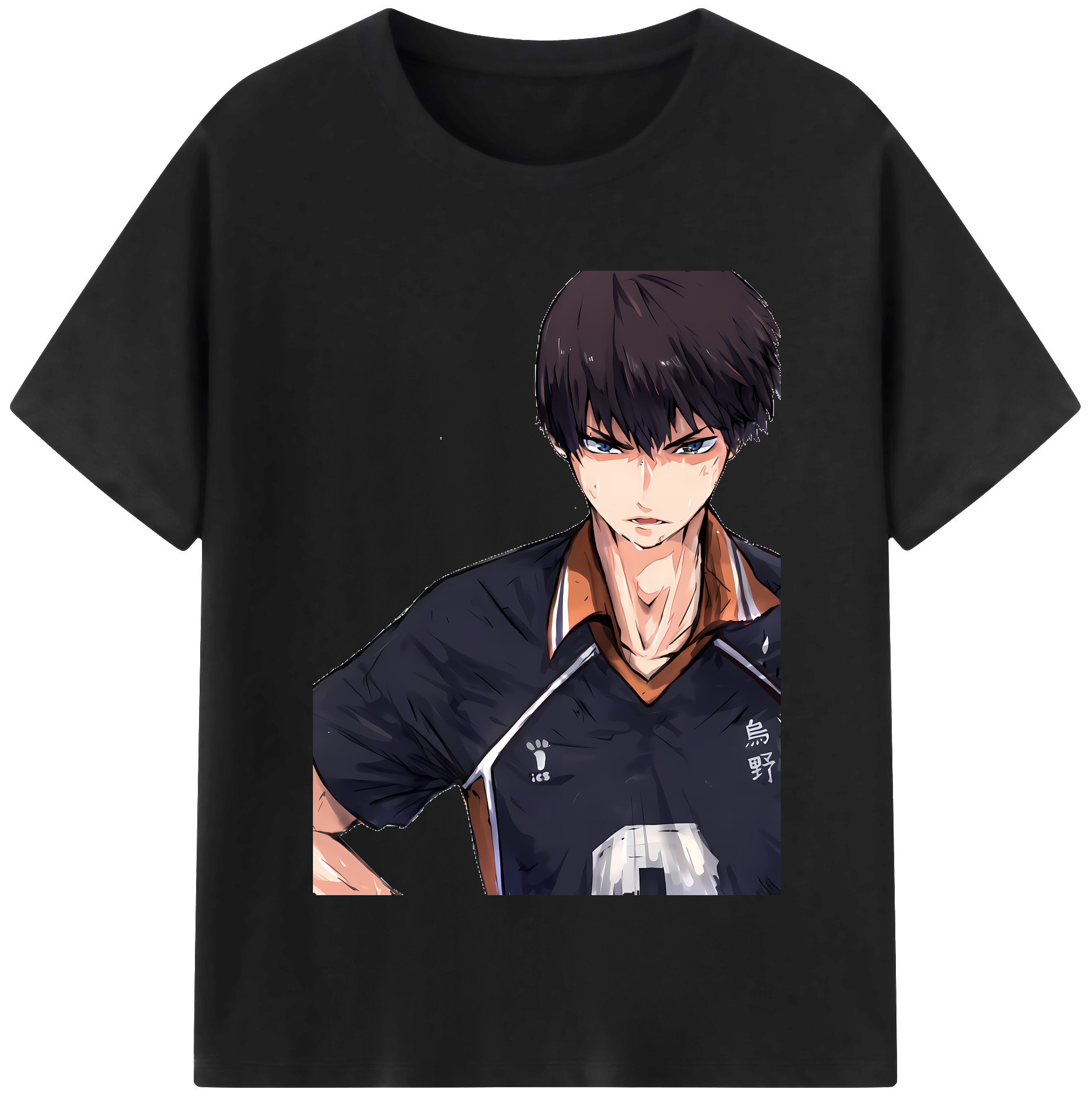 （画像用） ハイキュー!! Haikyu!! 綿100％半袖Tシャツ（フロントプリント）