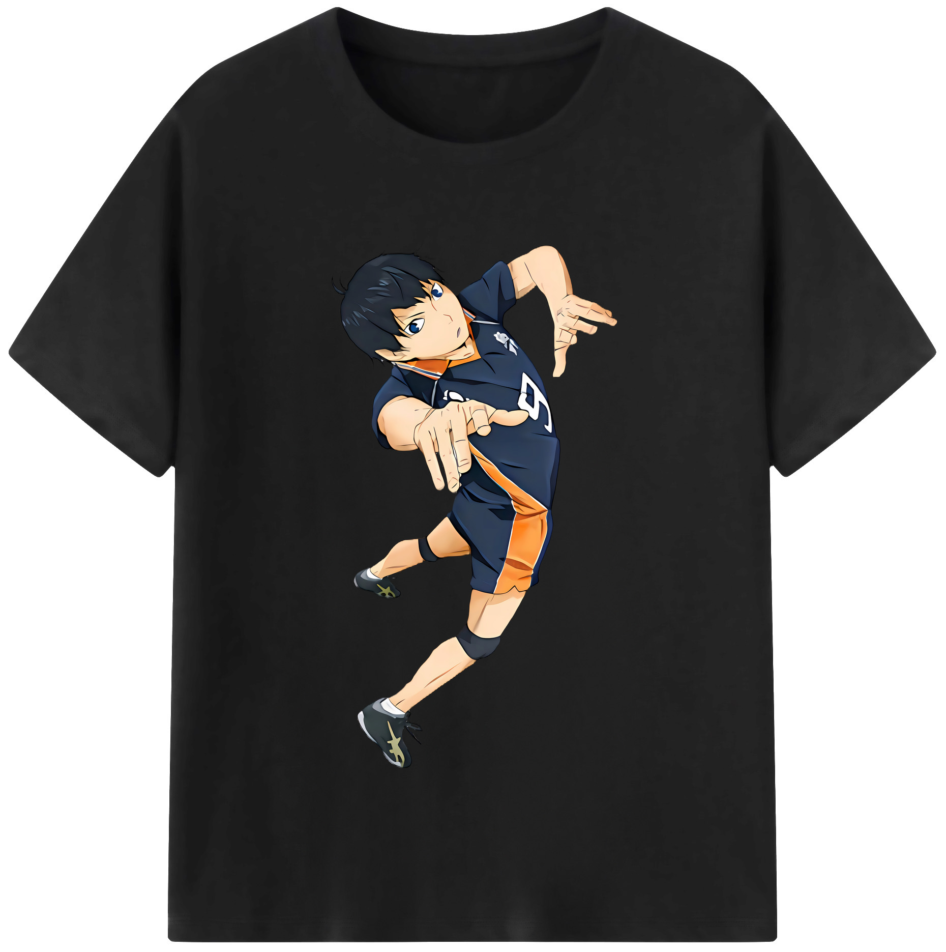 （画像用） ハイキュー!! Haikyu!! 綿100％半袖Tシャツ（フロントプリント）