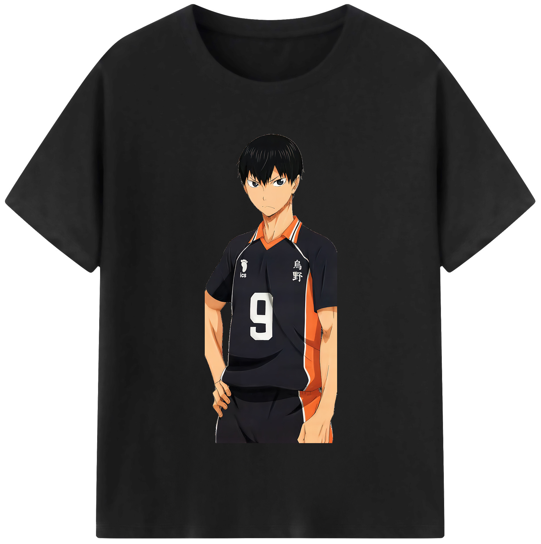 （画像用） ハイキュー!! Haikyu!! 綿100％半袖Tシャツ（フロントプリント）