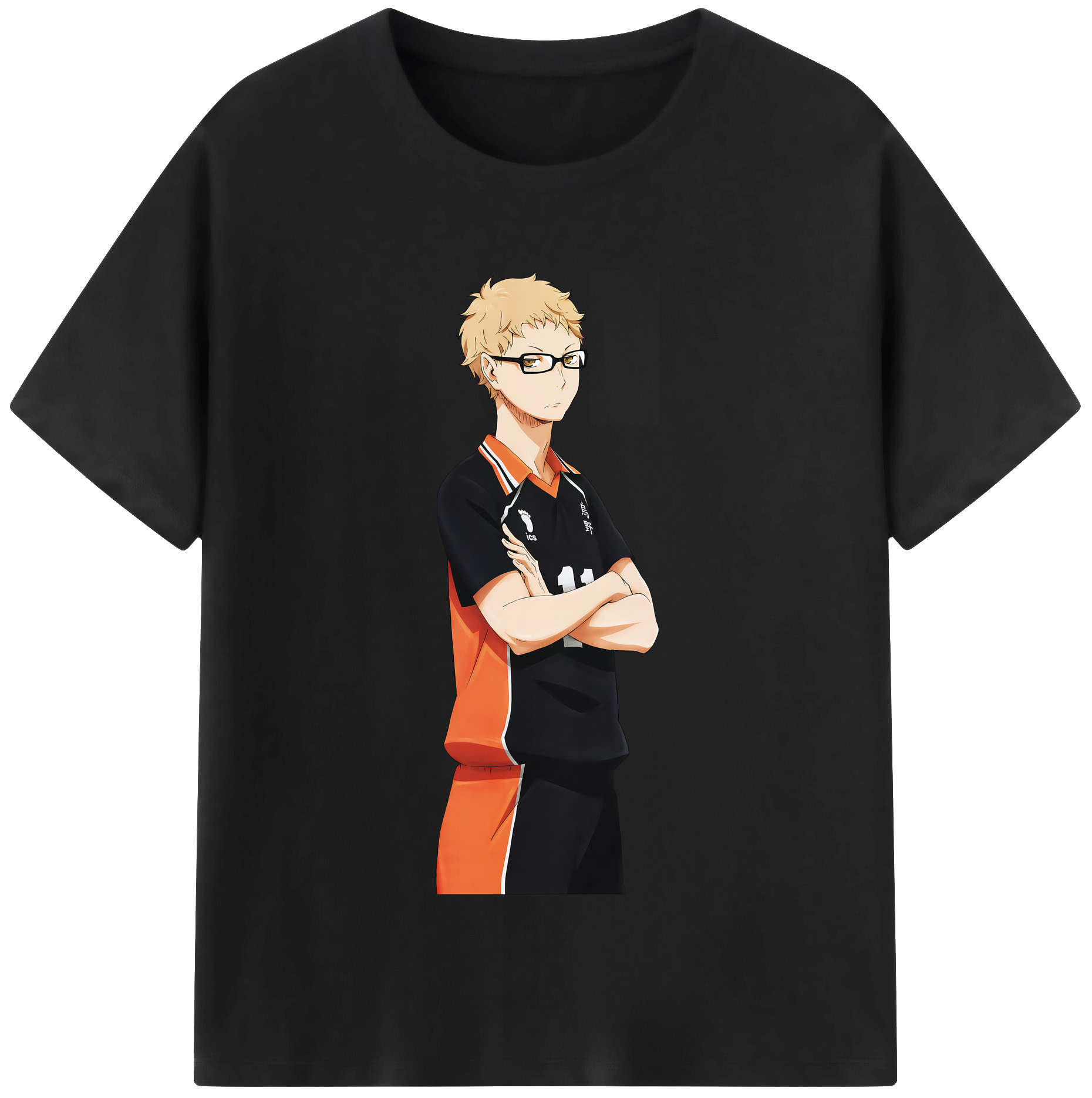 （画像用） ハイキュー!! Haikyu!! 綿100％半袖Tシャツ（フロントプリント）