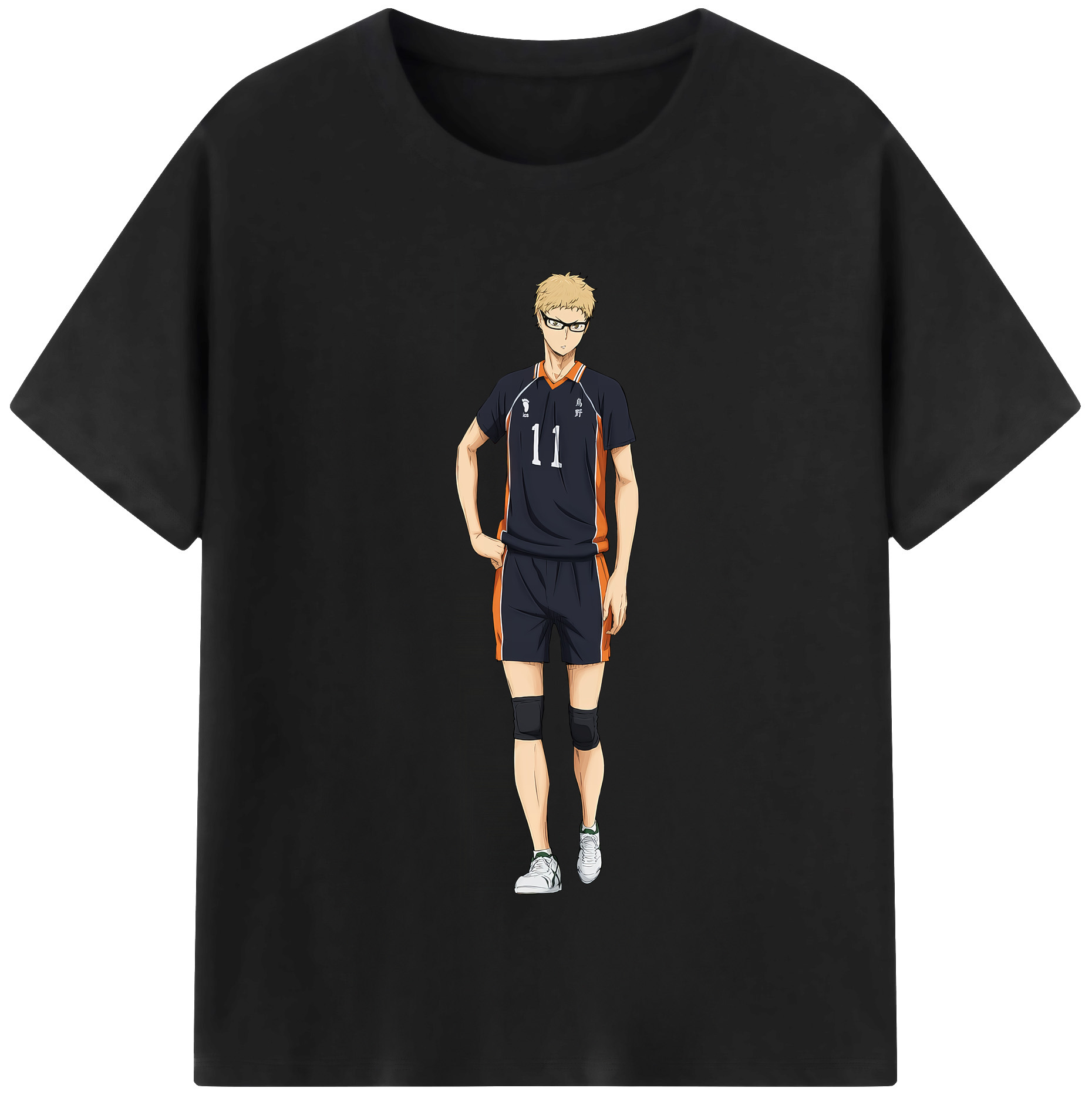 （画像用） ハイキュー!! Haikyu!! 綿100％半袖Tシャツ（フロントプリント）