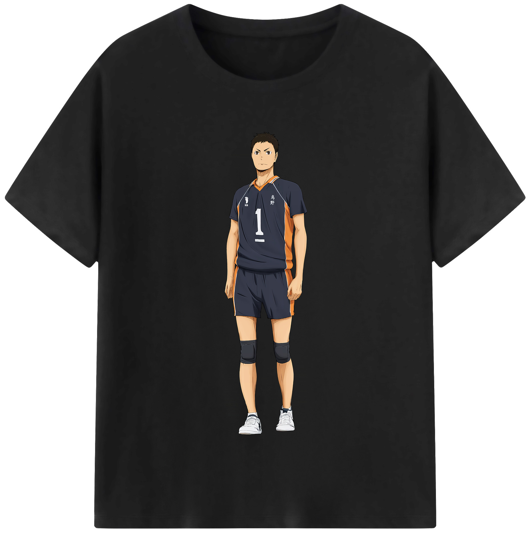 （画像用） ハイキュー!! Haikyu!! 綿100％半袖Tシャツ（フロントプリント）