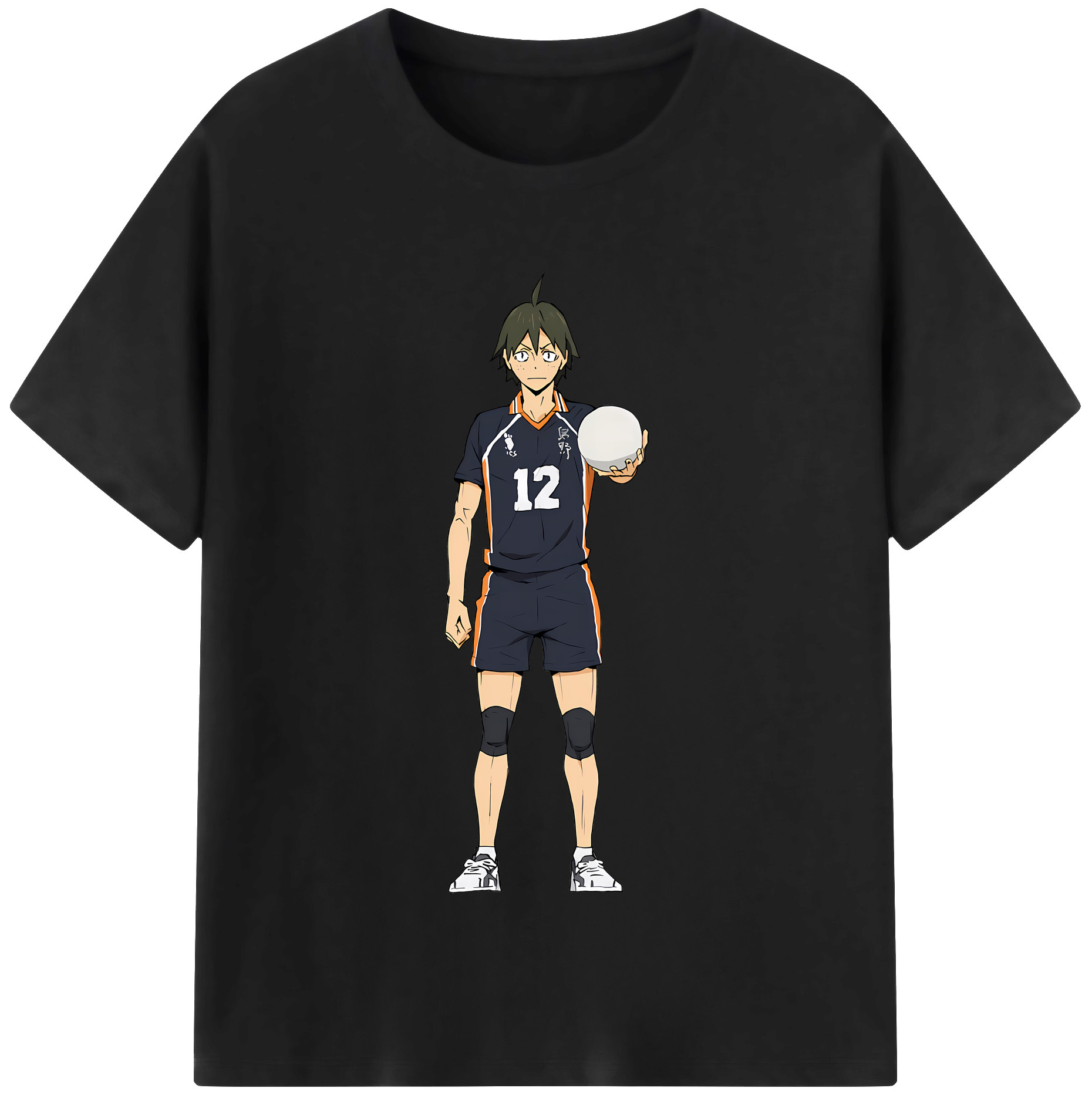 （画像用） ハイキュー!! Haikyu!! 綿100％半袖Tシャツ（フロントプリント）