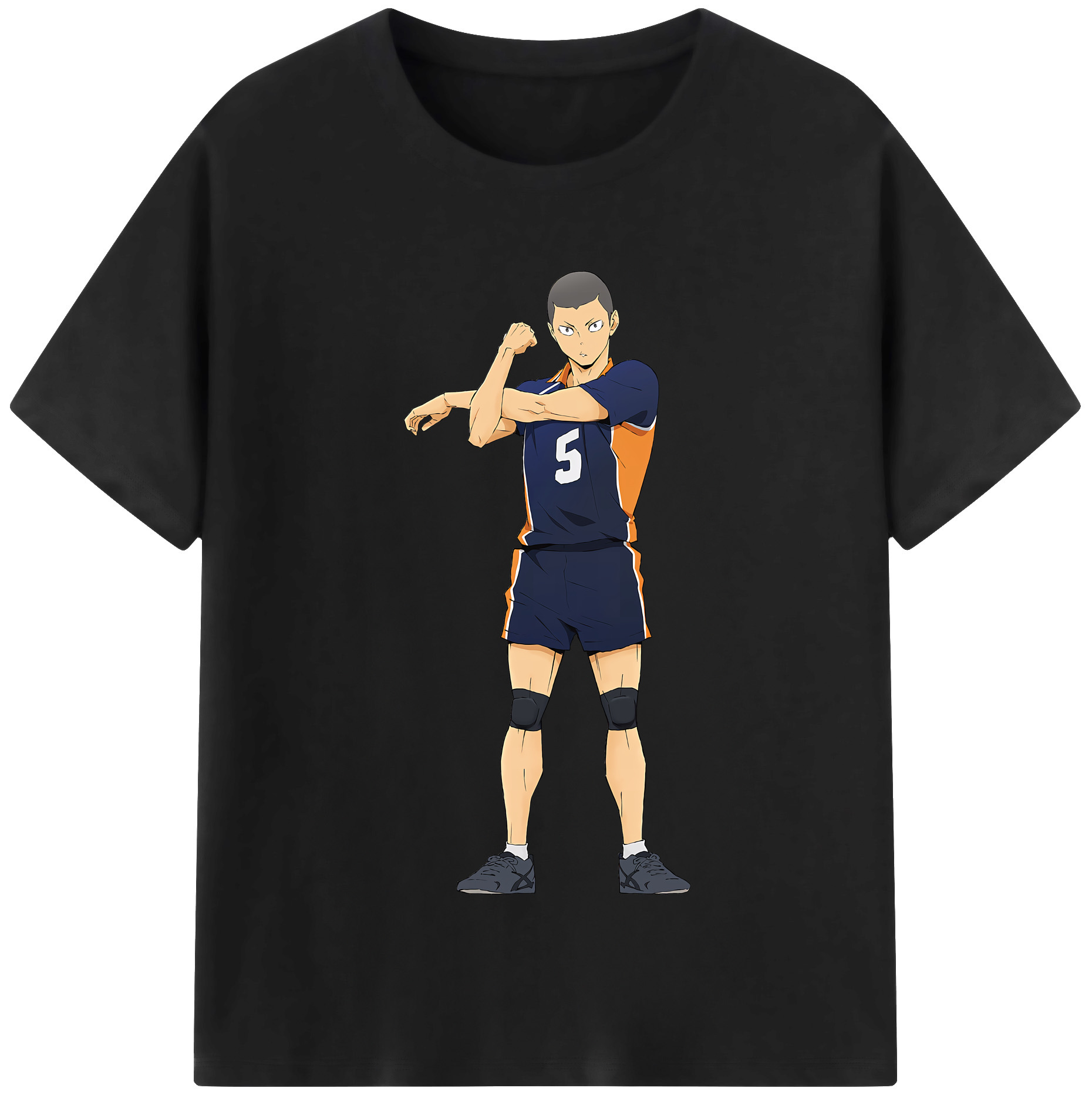 （画像用） ハイキュー!! Haikyu!! 綿100％半袖Tシャツ（フロントプリント）