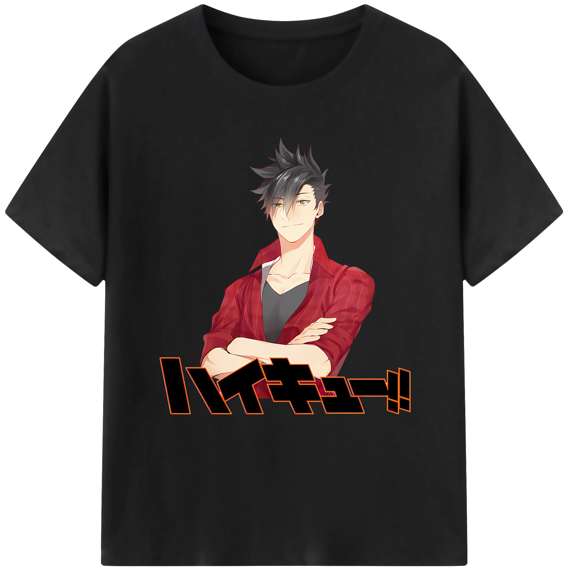 （画像用） ハイキュー!! Haikyu!! 綿100％半袖Tシャツ（フロントプリント）