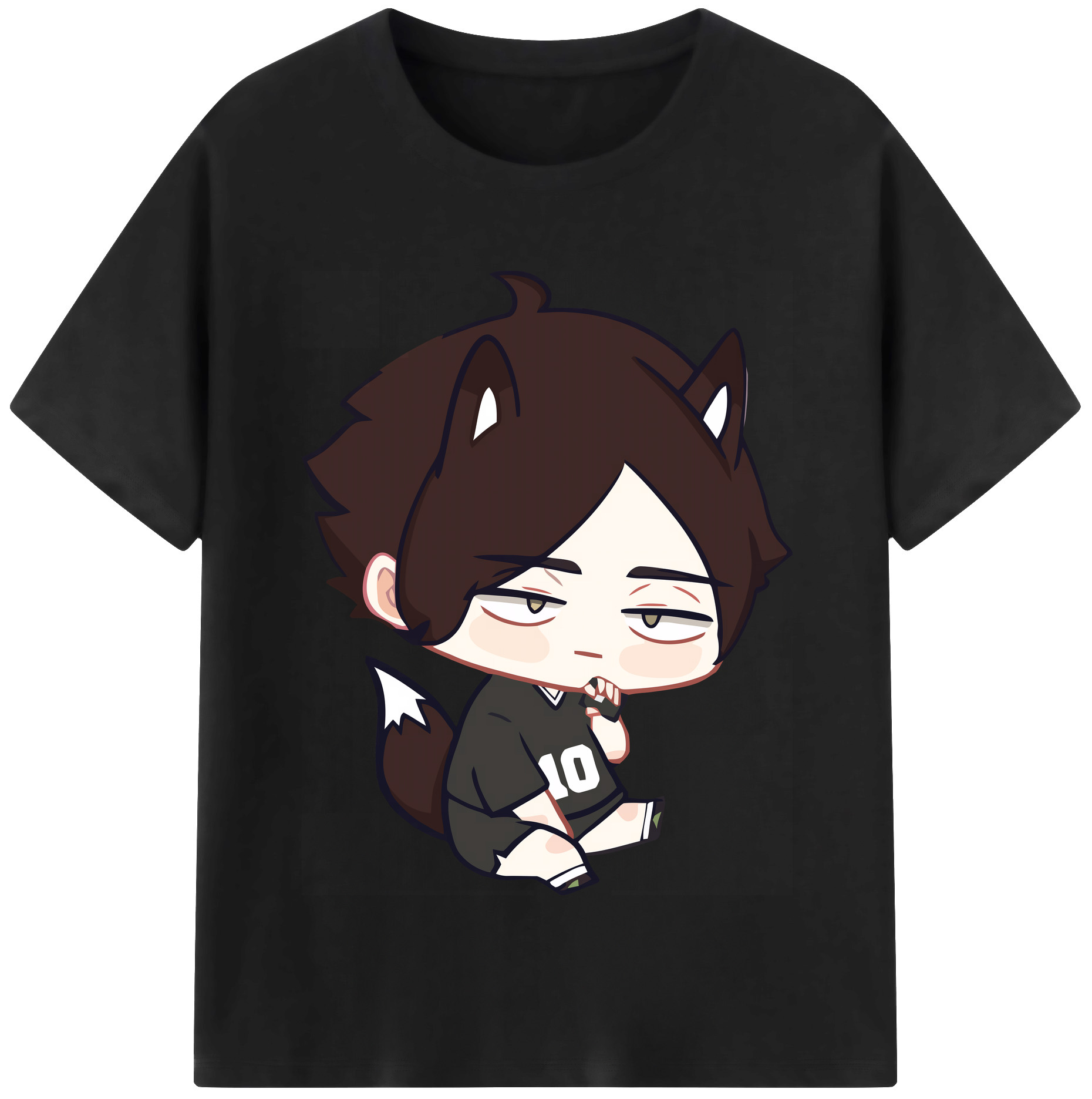 （画像用） ハイキュー!! Haikyu!! 綿100％半袖Tシャツ（フロントプリント）