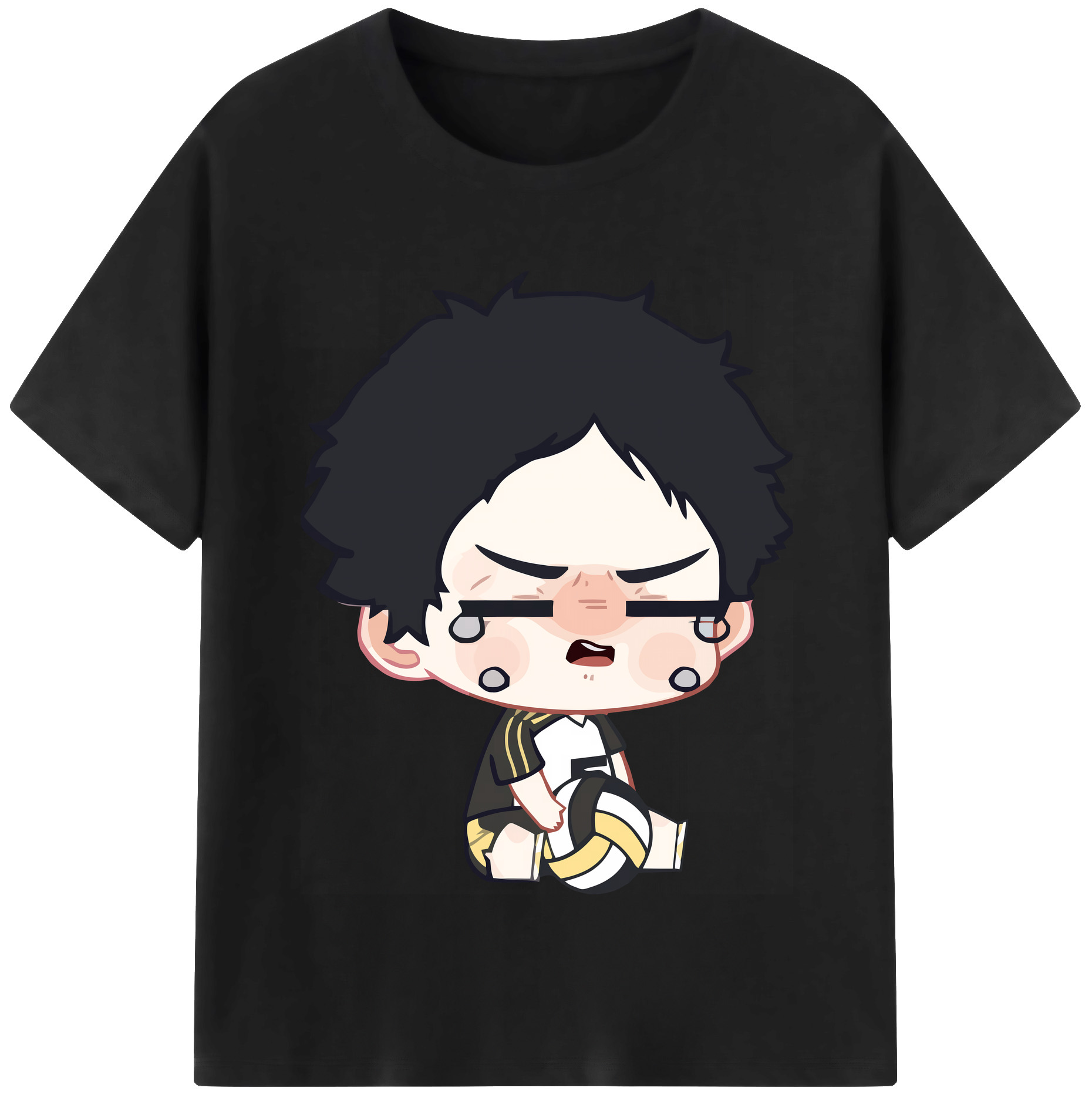 （画像用） ハイキュー!! Haikyu!! 綿100％半袖Tシャツ（フロントプリント）