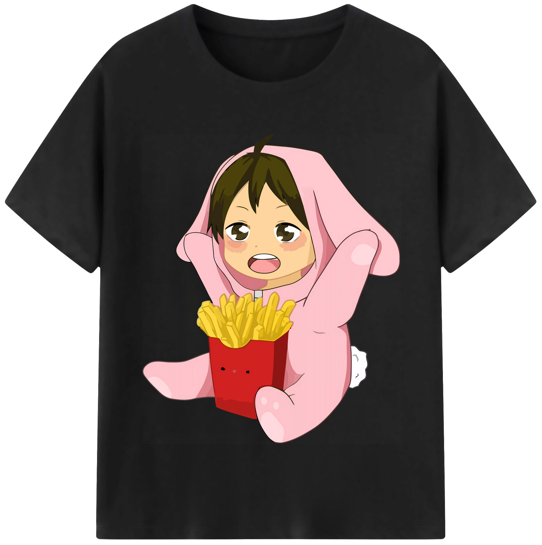 （画像用） ハイキュー!! Haikyu!! 綿100％半袖Tシャツ（フロントプリント）