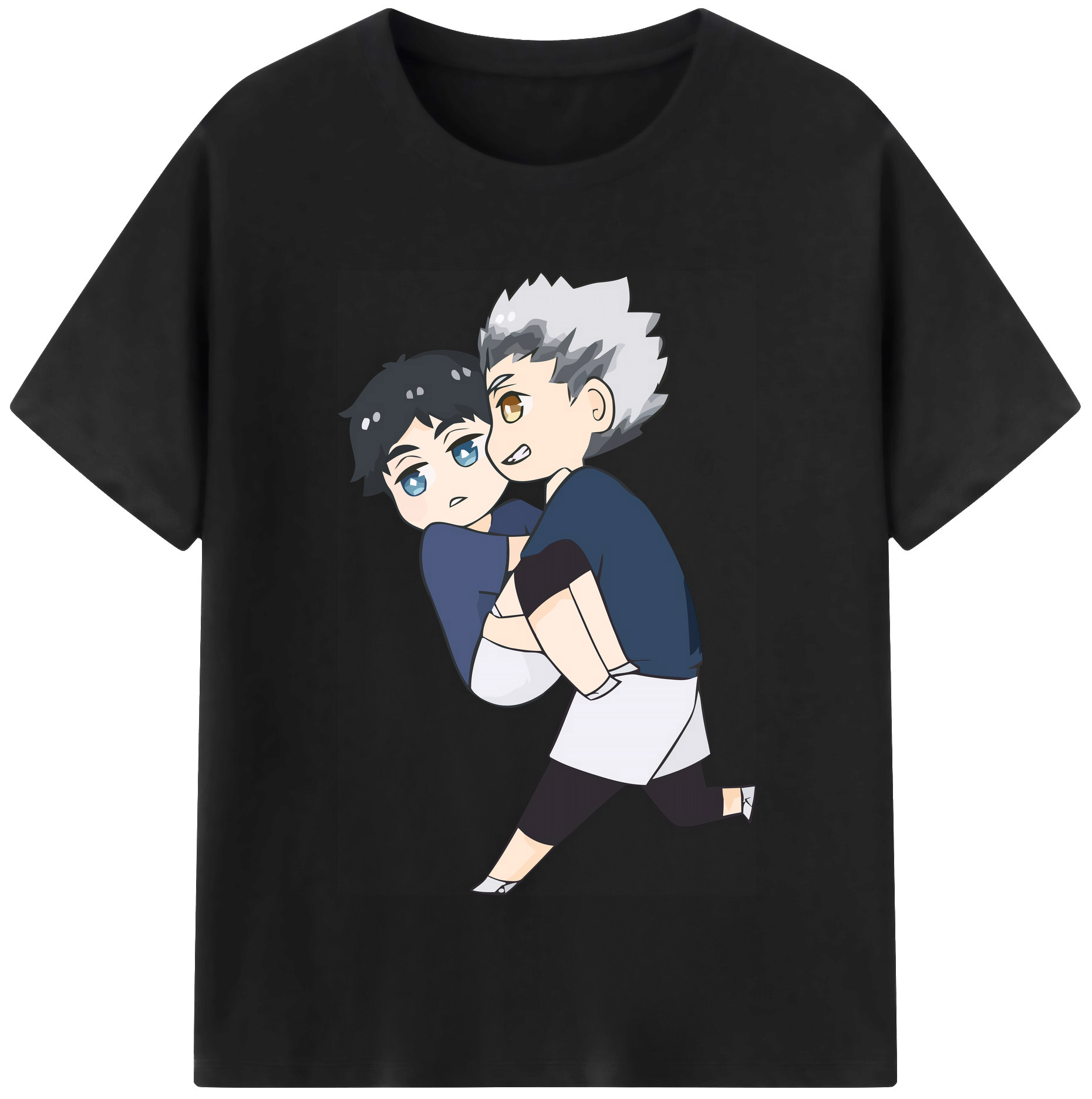 （画像用） ハイキュー!! Haikyu!! 綿100％半袖Tシャツ（フロントプリント）