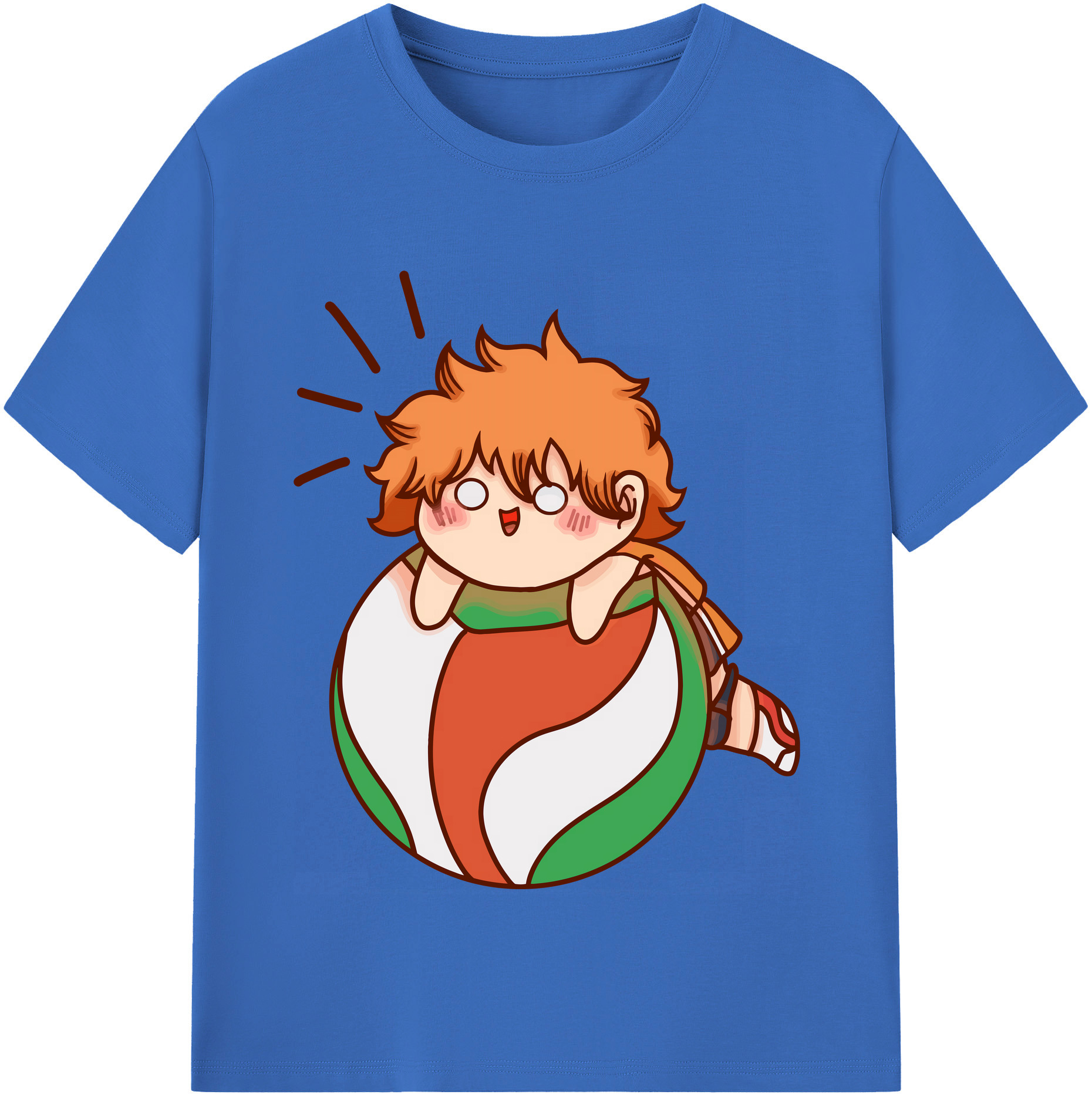（画像用） ハイキュー!! Haikyu!! 綿100％半袖Tシャツ（フロントプリント）