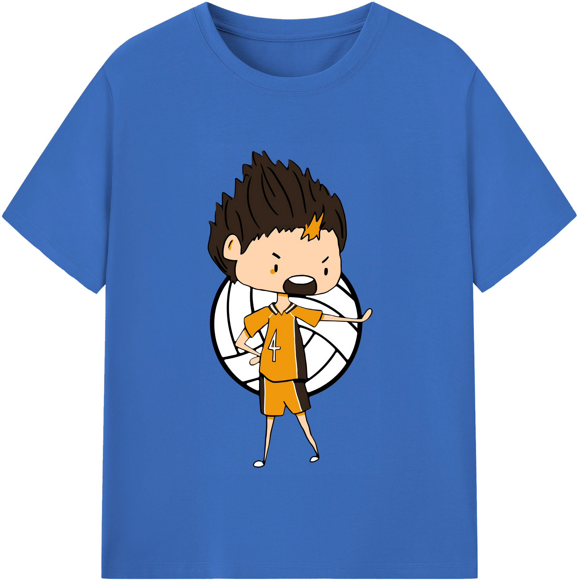 （画像用） ハイキュー!! Haikyu!! 綿100％半袖Tシャツ（フロントプリント）