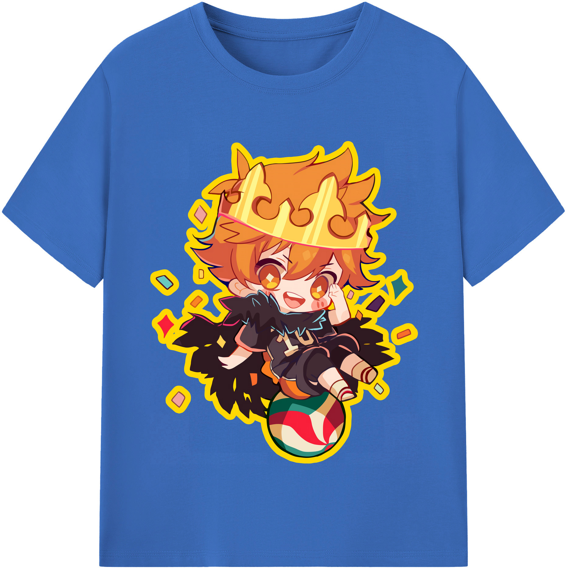（画像用） ハイキュー!! Haikyu!! 綿100％半袖Tシャツ（フロントプリント）