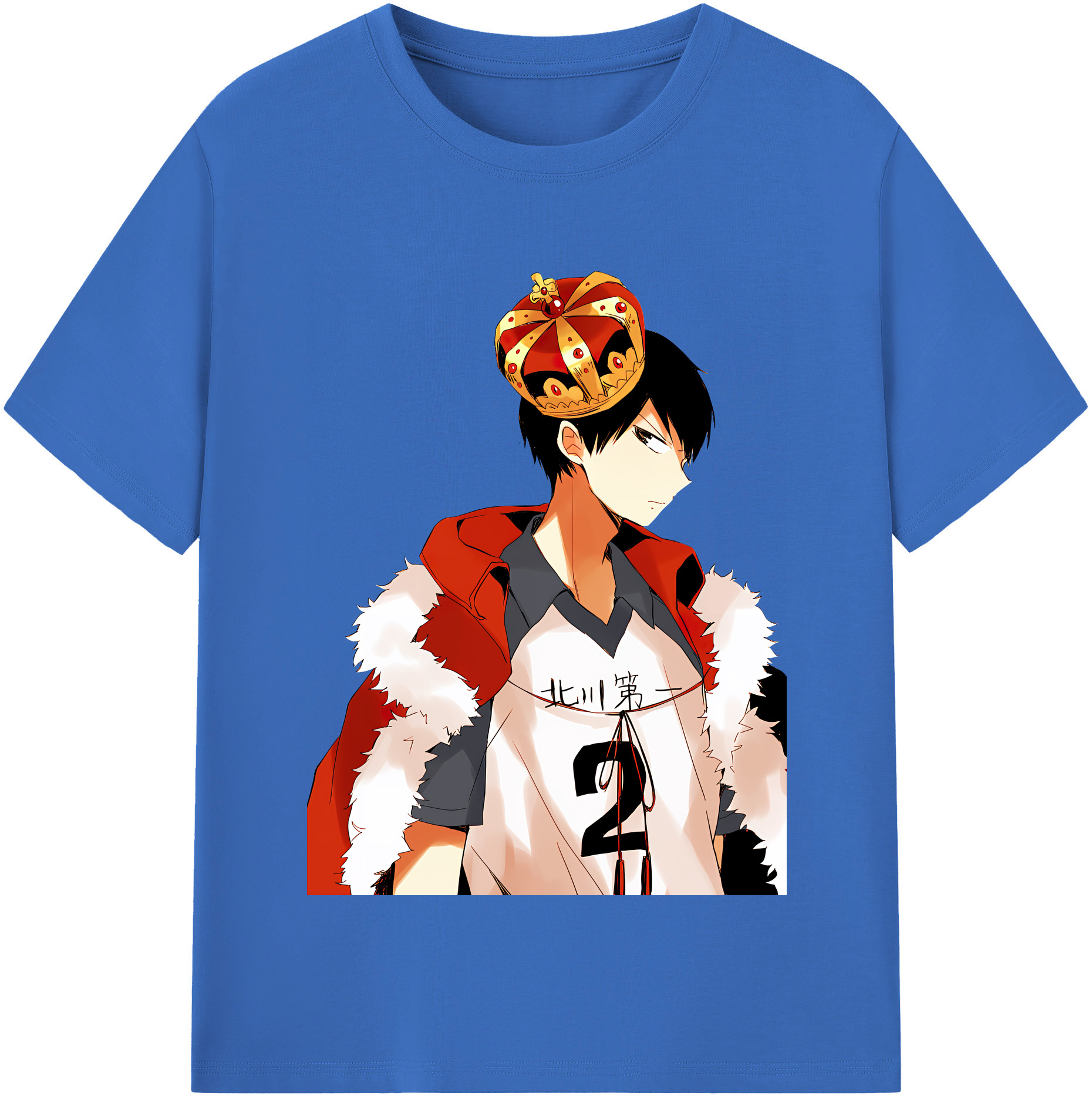 （画像用） ハイキュー!! Haikyu!! 綿100％半袖Tシャツ（フロントプリント）