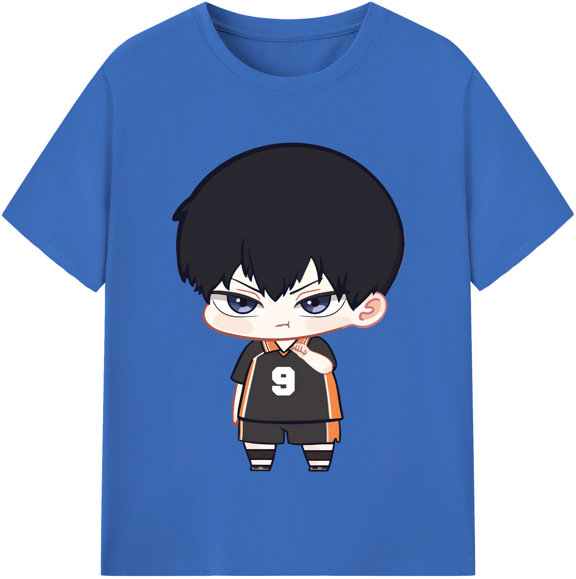 （画像用） ハイキュー!! Haikyu!! 綿100％半袖Tシャツ（フロントプリント）