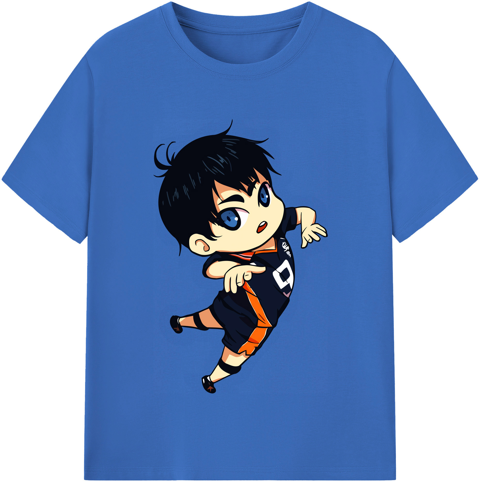 （画像用） ハイキュー!! Haikyu!! 綿100％半袖Tシャツ（フロントプリント）