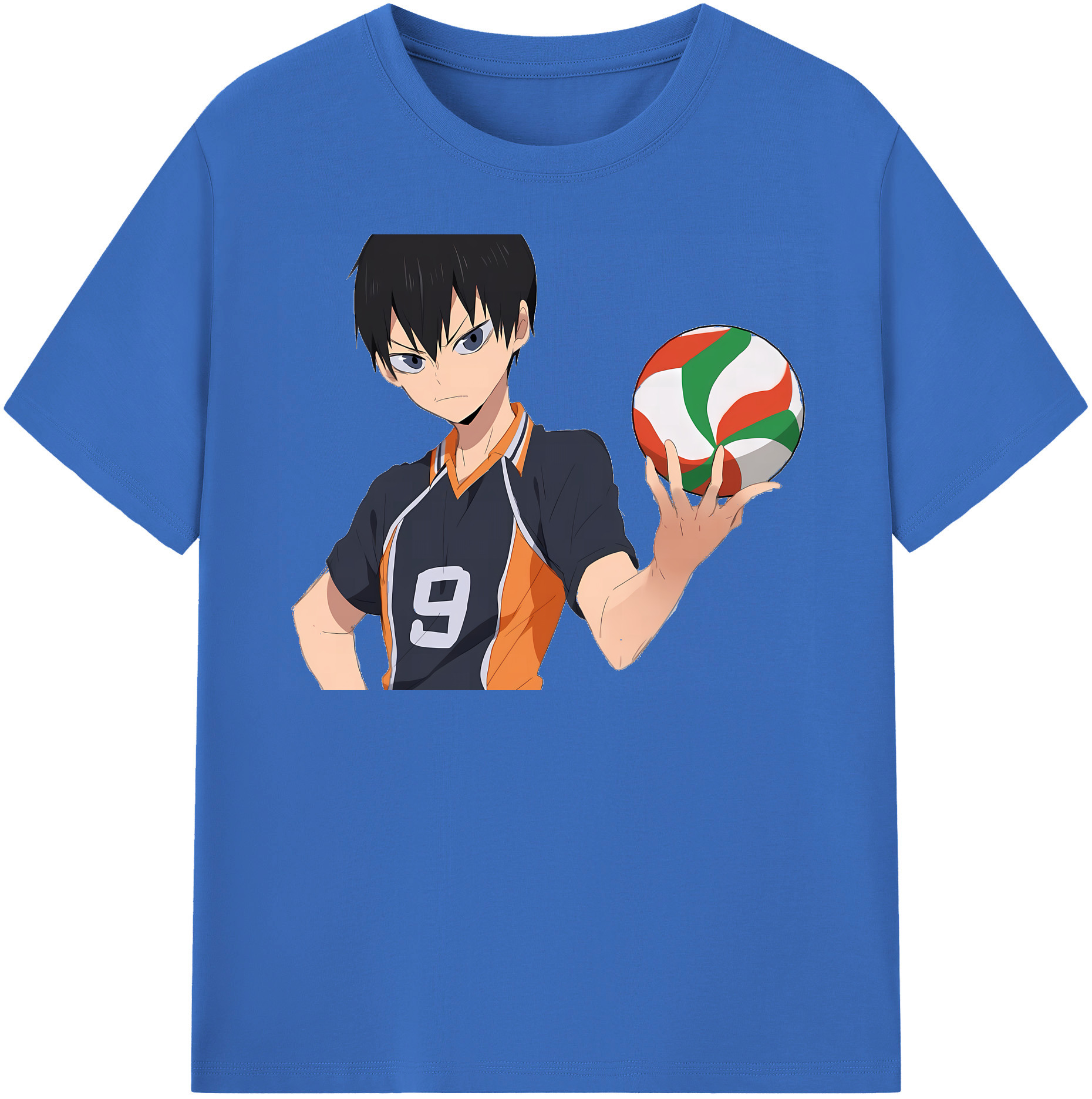（画像用） ハイキュー!! Haikyu!! 綿100％半袖Tシャツ（フロントプリント）