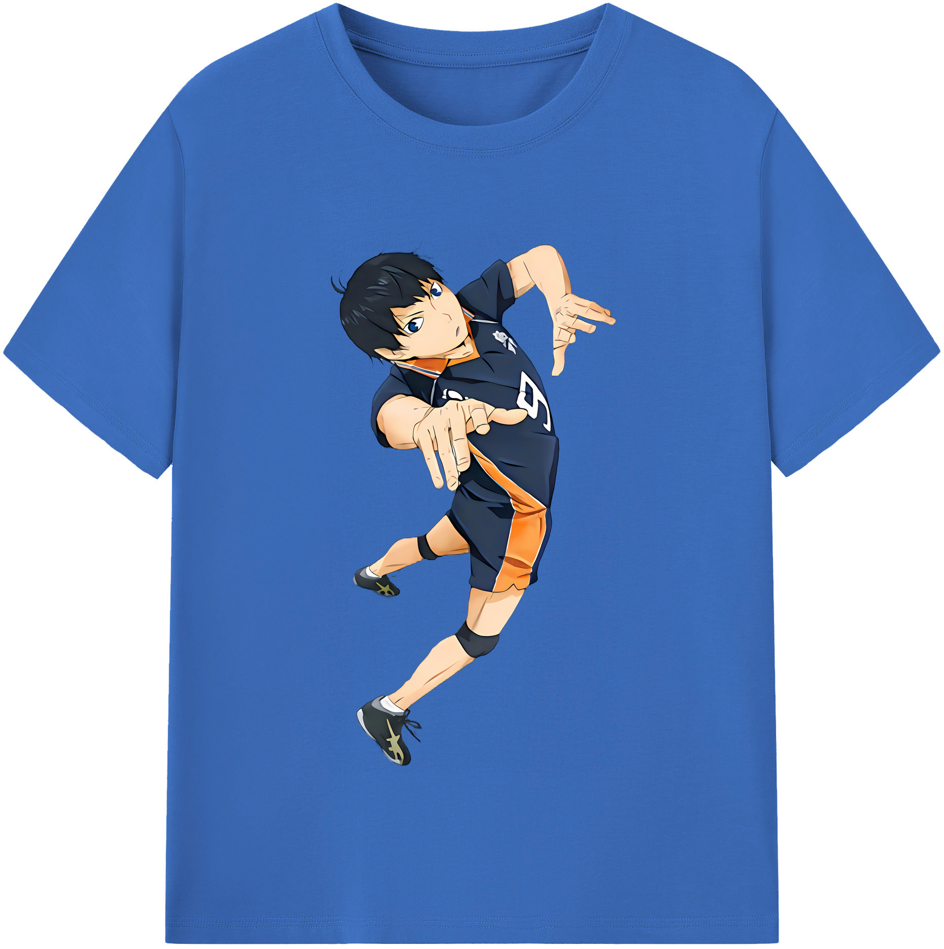 （画像用） ハイキュー!! Haikyu!! 綿100％半袖Tシャツ（フロントプリント）