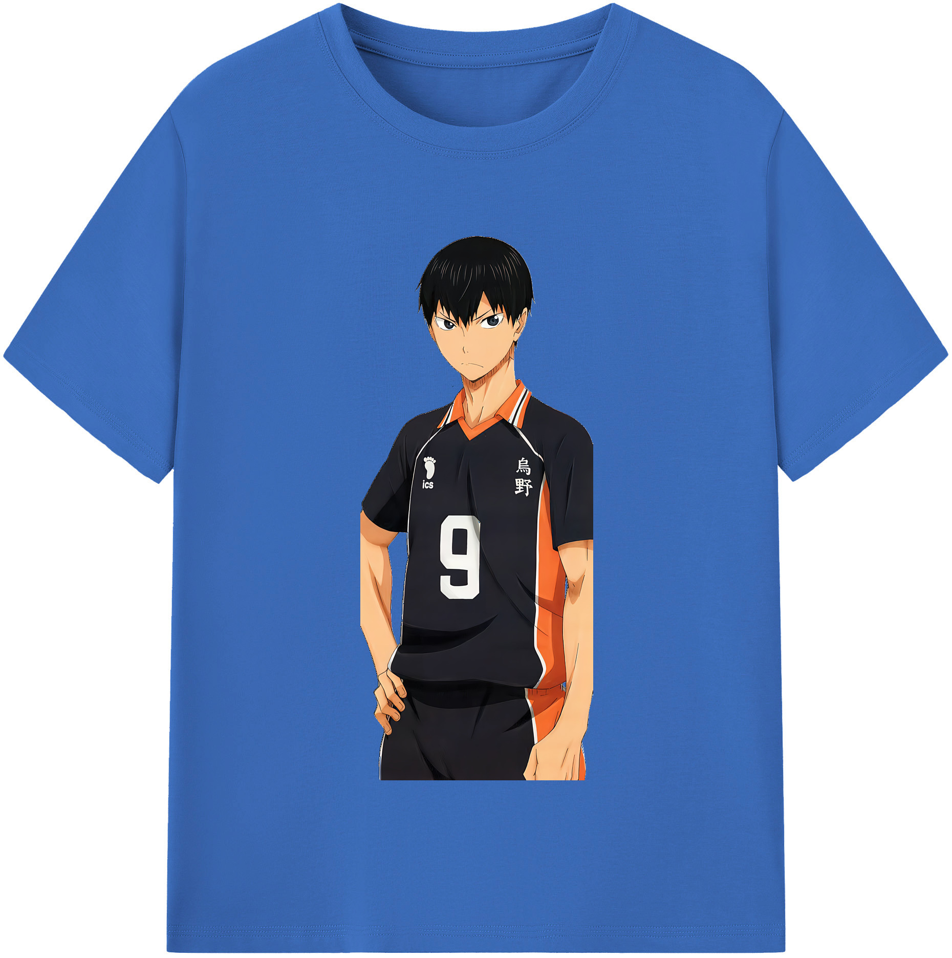 （画像用） ハイキュー!! Haikyu!! 綿100％半袖Tシャツ（フロントプリント）
