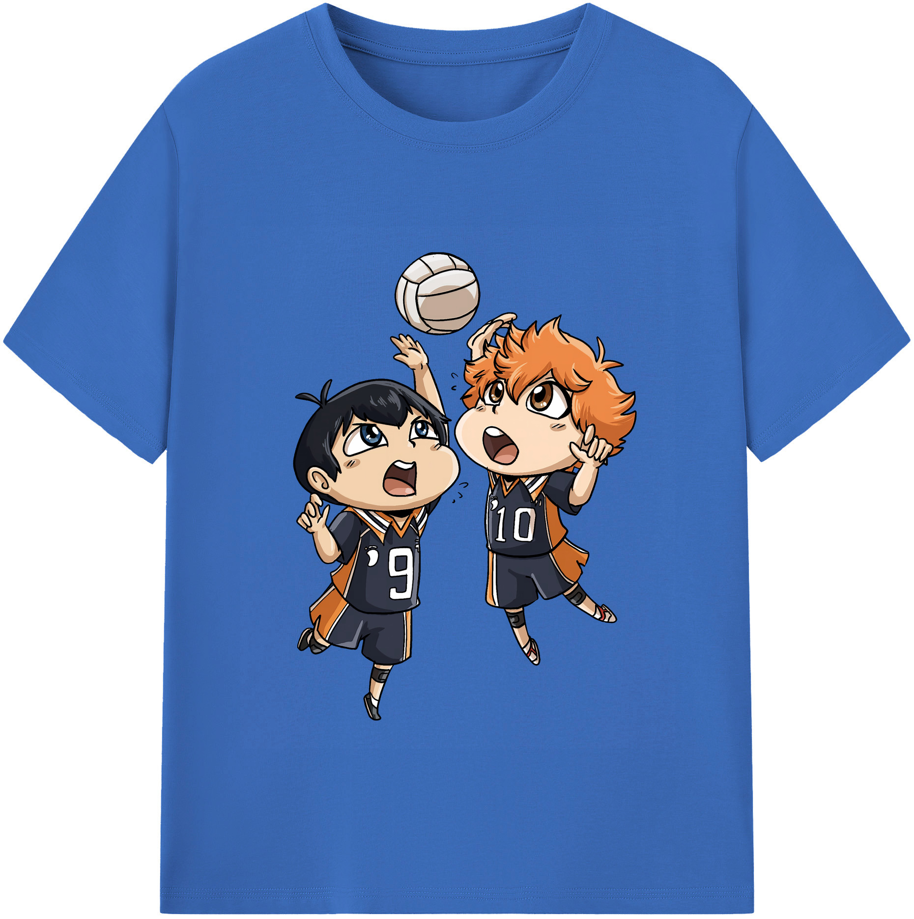 （画像用） ハイキュー!! Haikyu!! 綿100％半袖Tシャツ（フロントプリント）