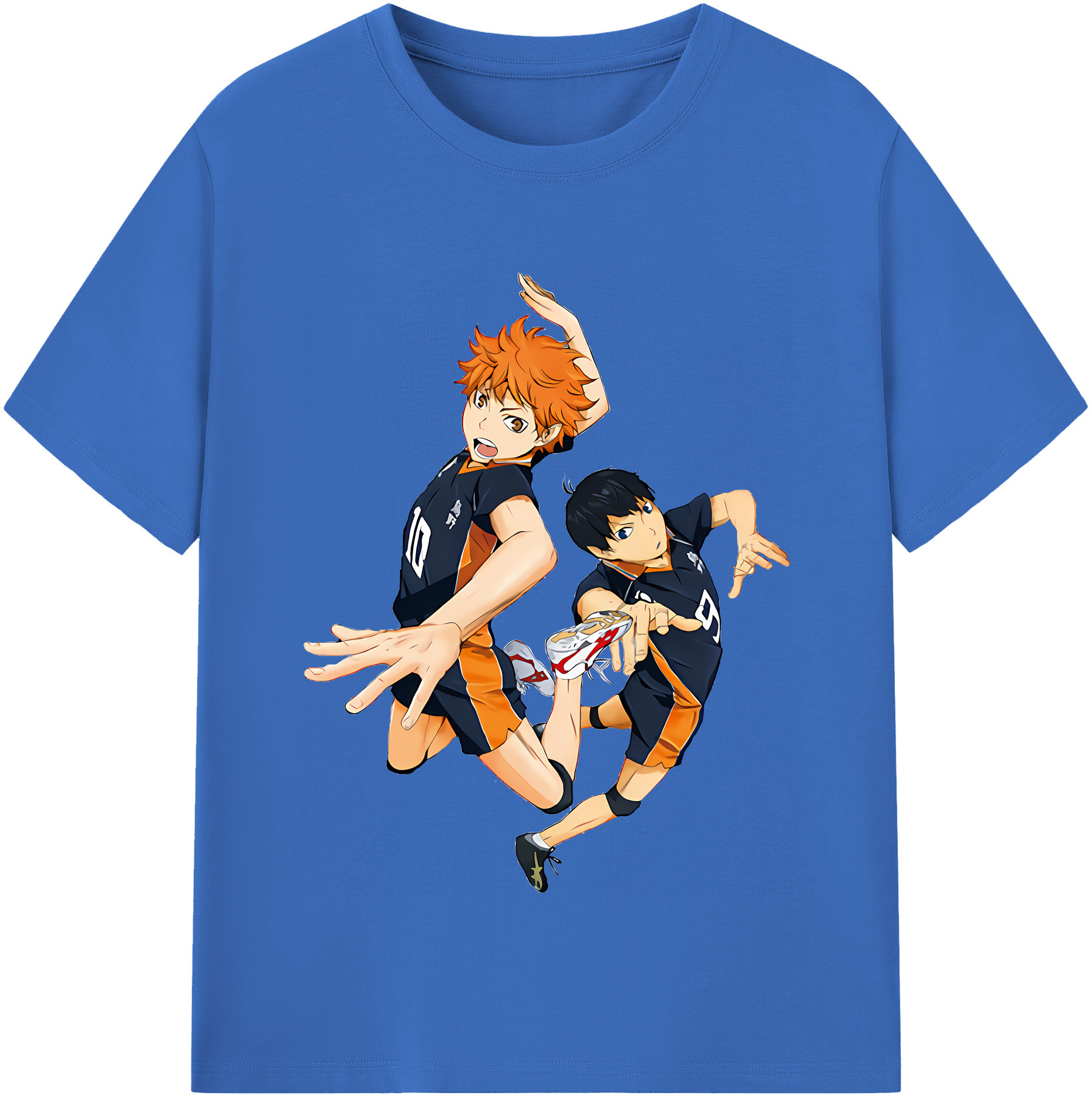 （画像用） ハイキュー!! Haikyu!! 綿100％半袖Tシャツ（フロントプリント）