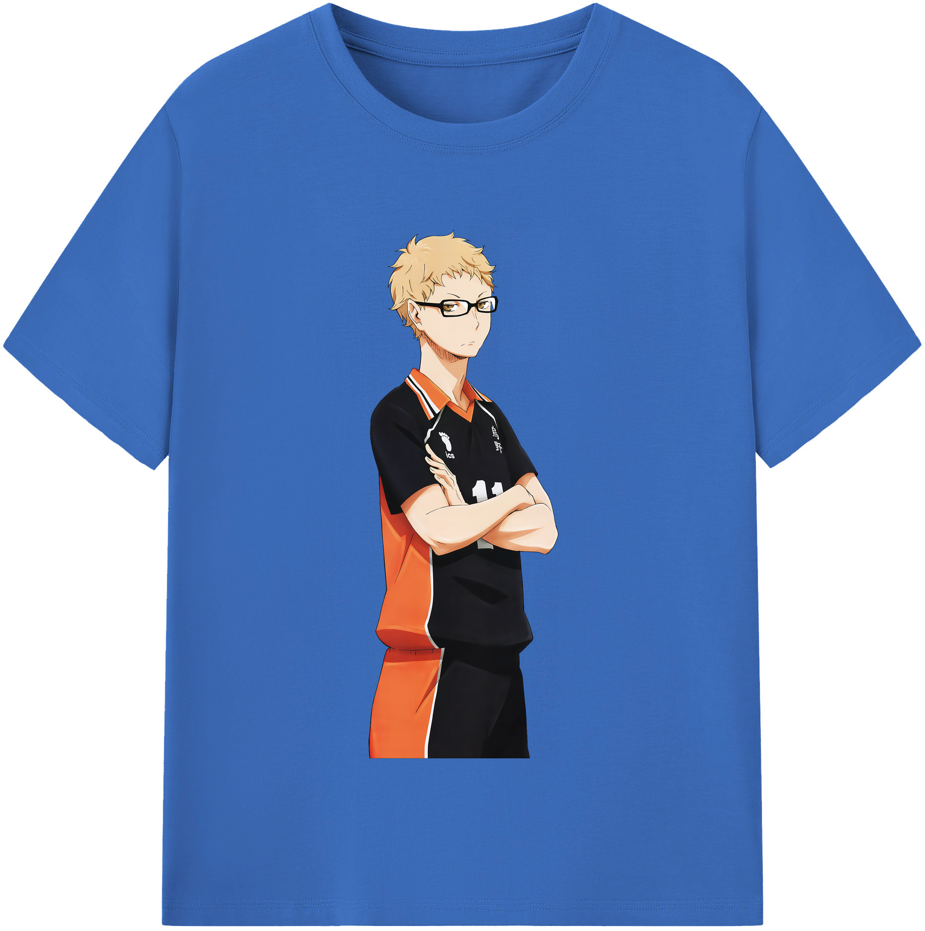（画像用） ハイキュー!! Haikyu!! 綿100％半袖Tシャツ（フロントプリント）